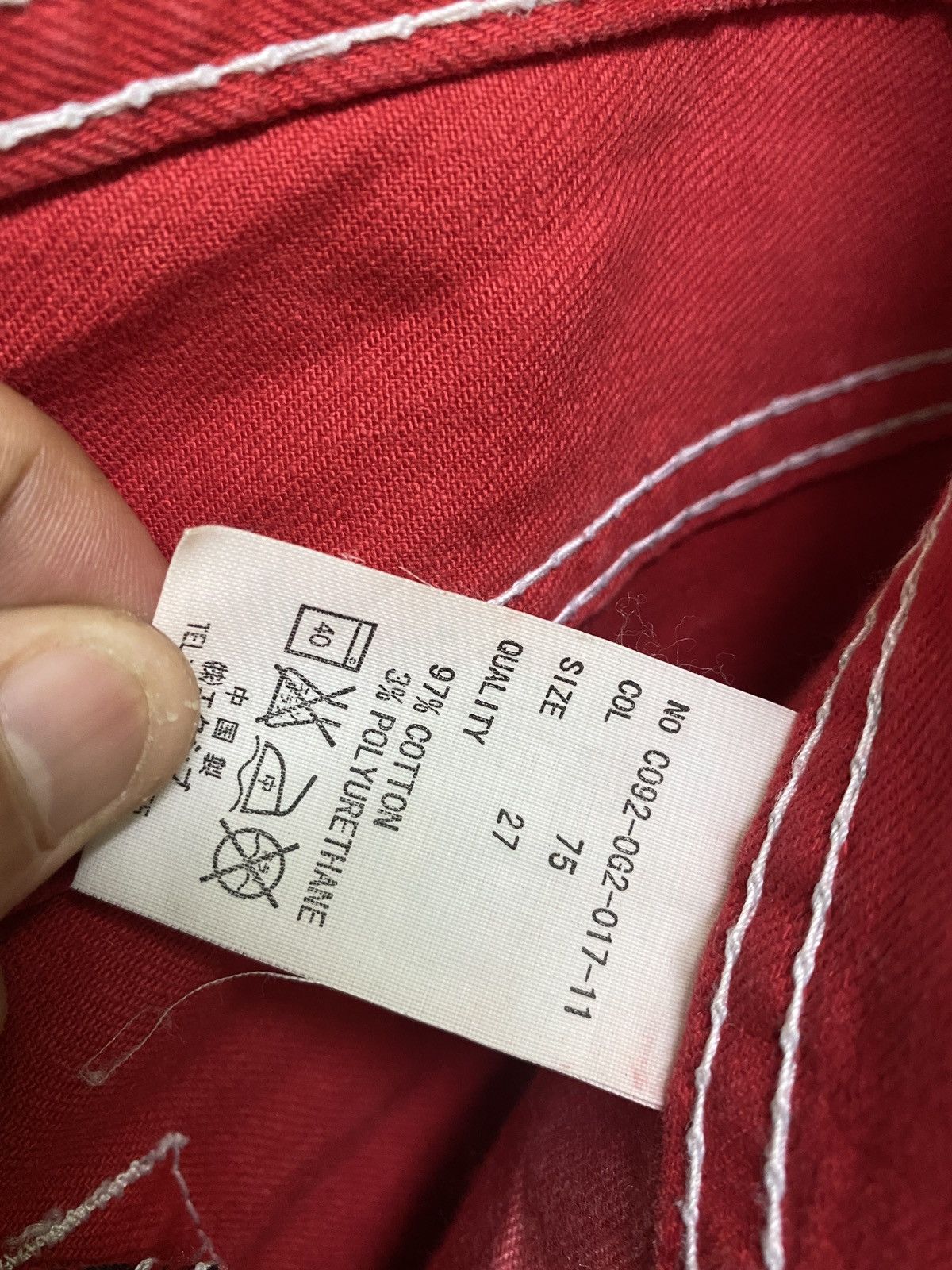 Japanese Brand Rare CO AND LU Full Print Hysteric Style Lowrises Pants Size US 29 - 19 Thumbnail