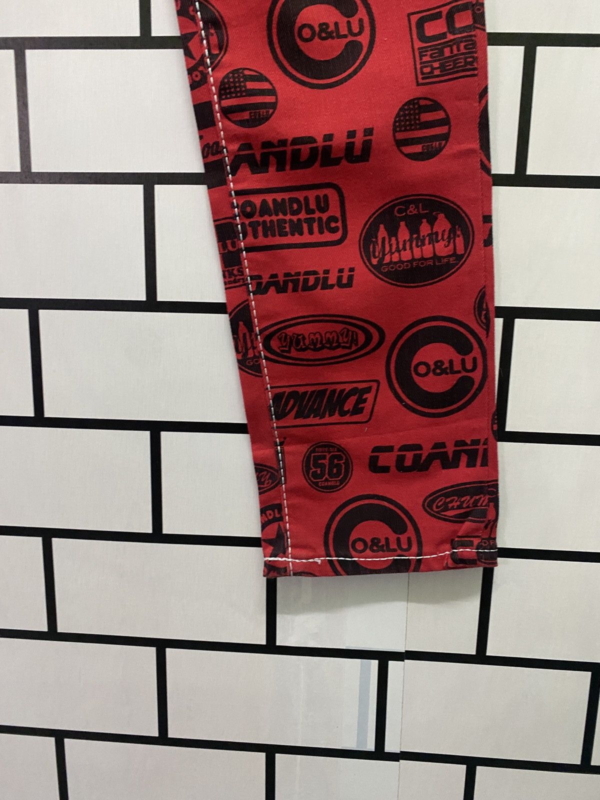 Japanese Brand Rare CO AND LU Full Print Hysteric Style Lowrises Pants Size US 29 - 6 Thumbnail