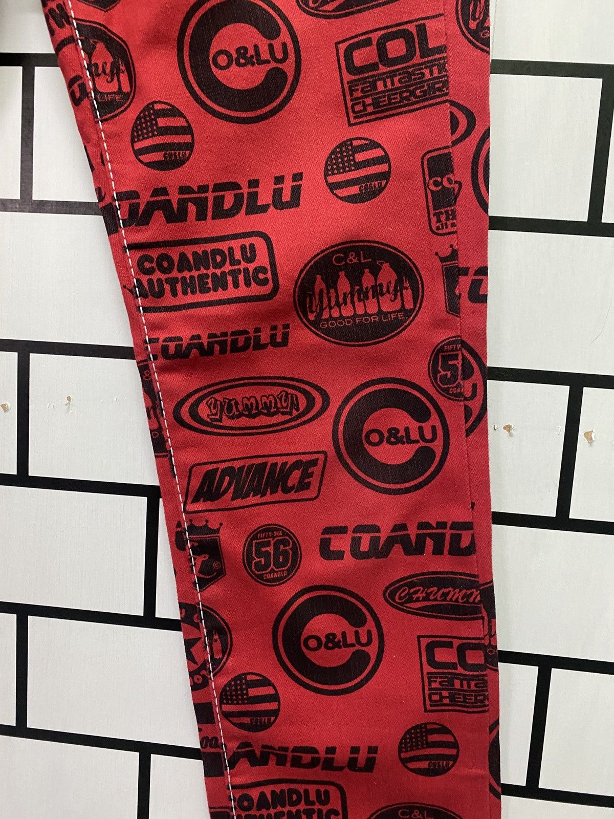 Japanese Brand Rare CO AND LU Full Print Hysteric Style Lowrises Pants Size US 29 - 5 Thumbnail
