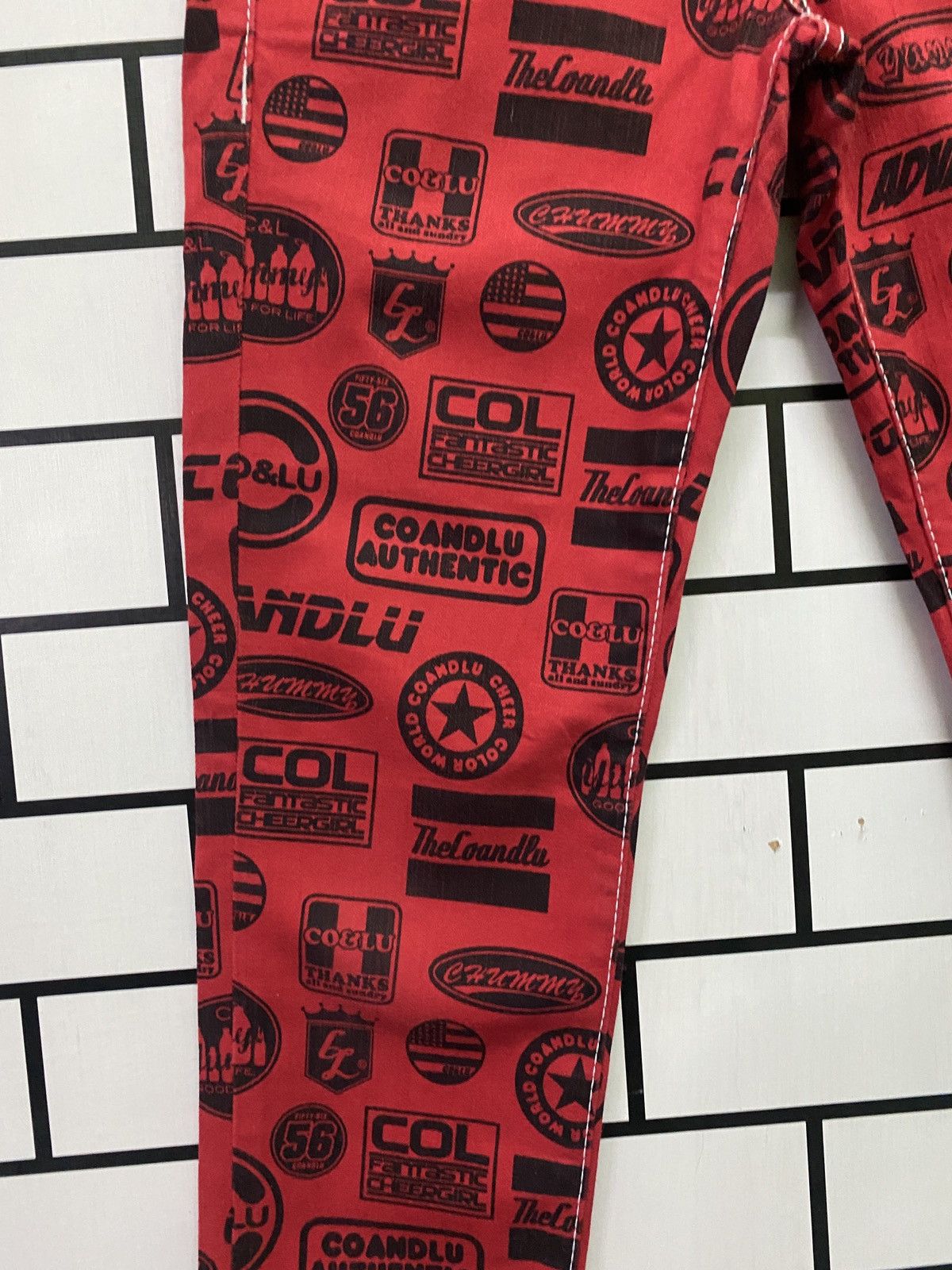 Japanese Brand Rare CO AND LU Full Print Hysteric Style Lowrises Pants Size US 29 - 7 Thumbnail
