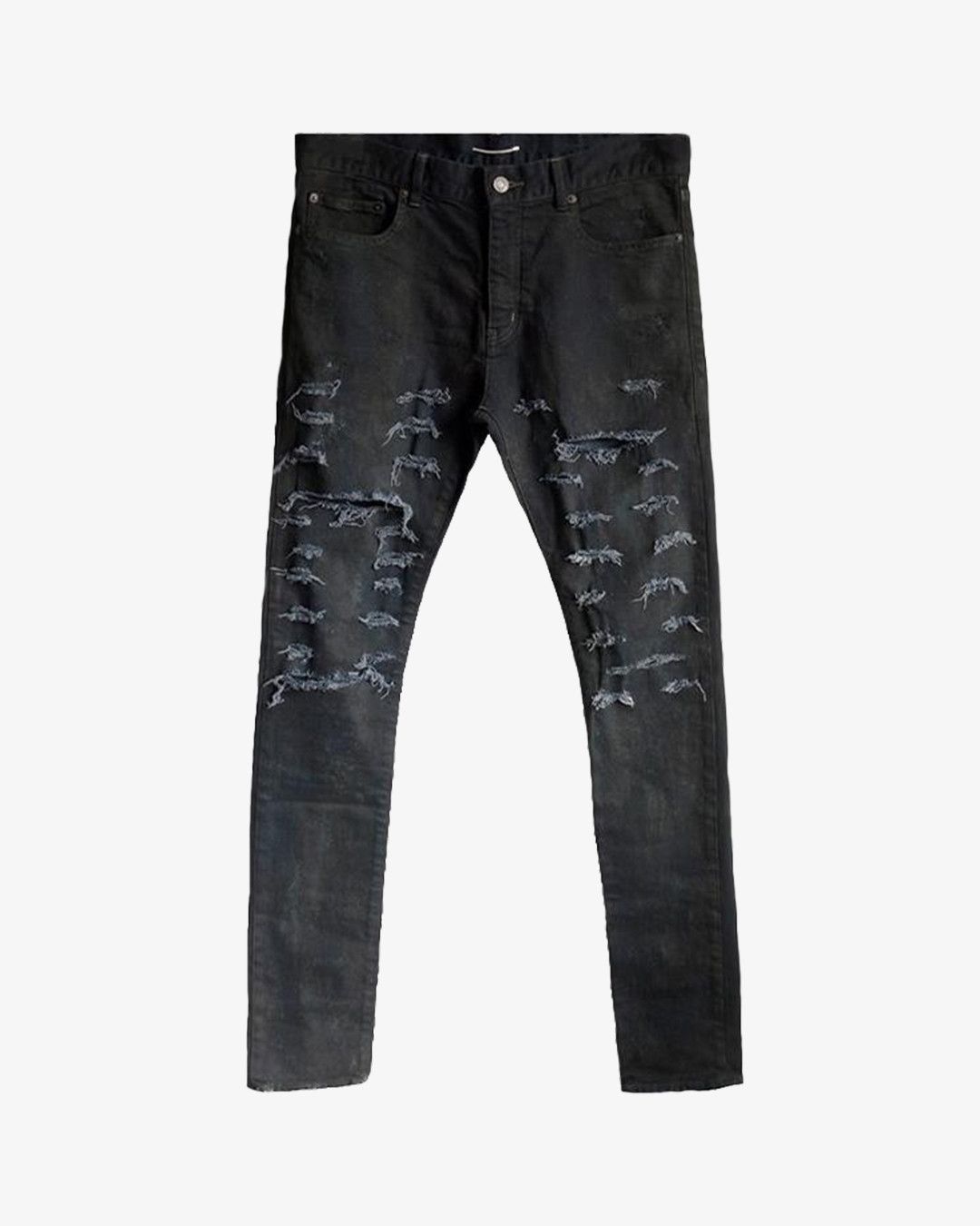 image of Saint Laurent Paris Saint Laurent Aw13 D02 Sample Denim in Black, Men's (Size 32)