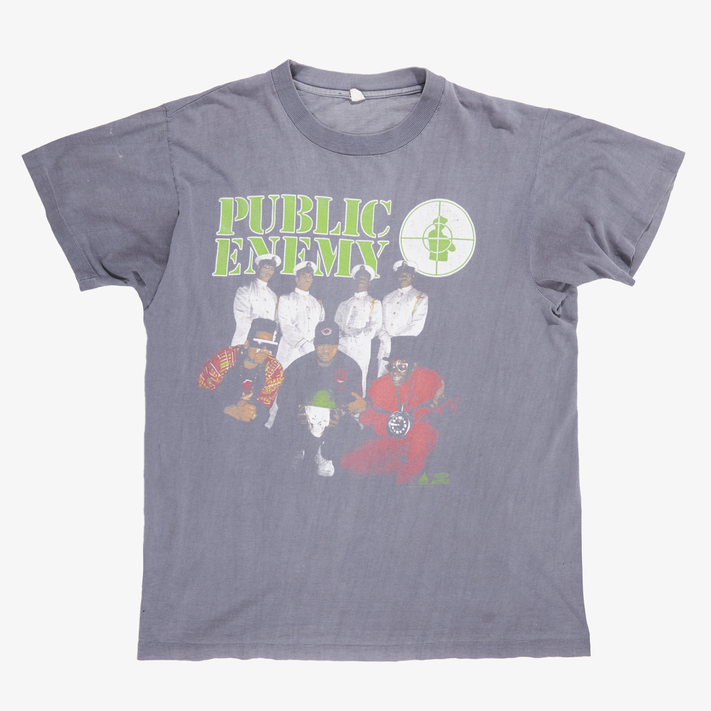 Public Enemy VINTAGE PUBLIC ENEMY APOCALYPSE 1992 TEE Size US XL / EU 56 / 4 - 2 Thumbnail