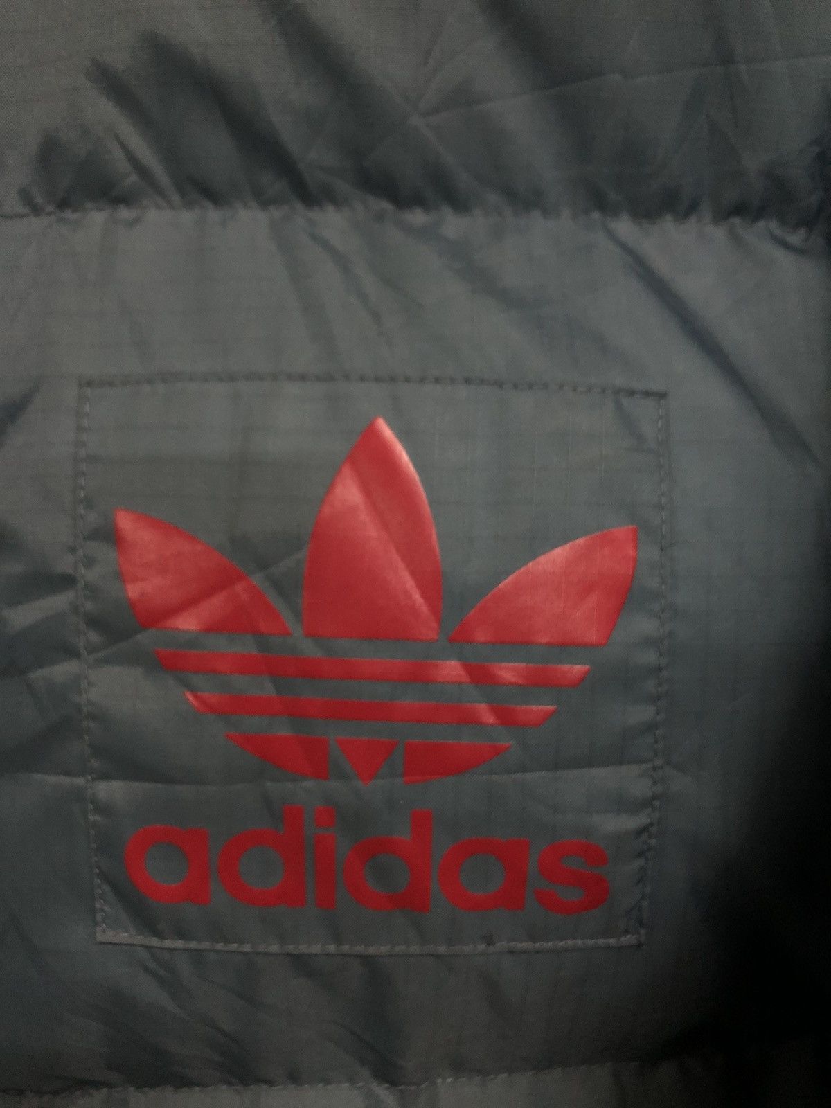 Adidas Adidas Trefoil Puffer Jacket Patch Logo Design Size US XL / EU 56 / 4 - 9 Thumbnail