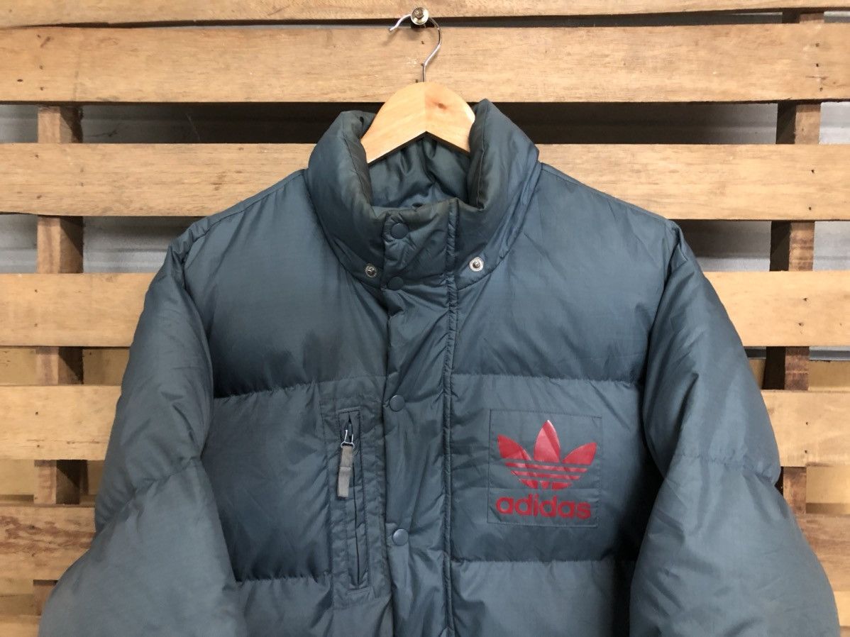 Adidas Adidas Trefoil Puffer Jacket Patch Logo Design Size US XL / EU 56 / 4 - 4 Thumbnail