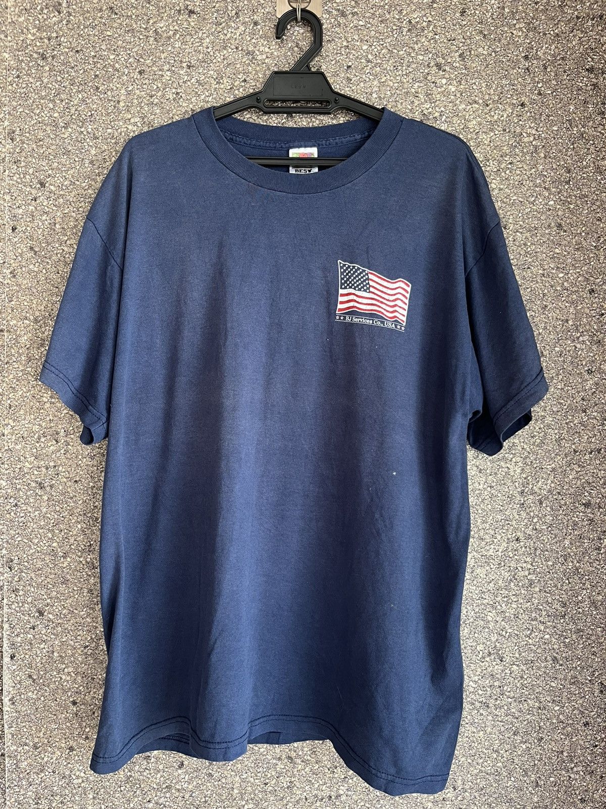 Image of Made In USA x Vintage Fruit Of The Loom Ft55 in Navy, Men's (Size XL)