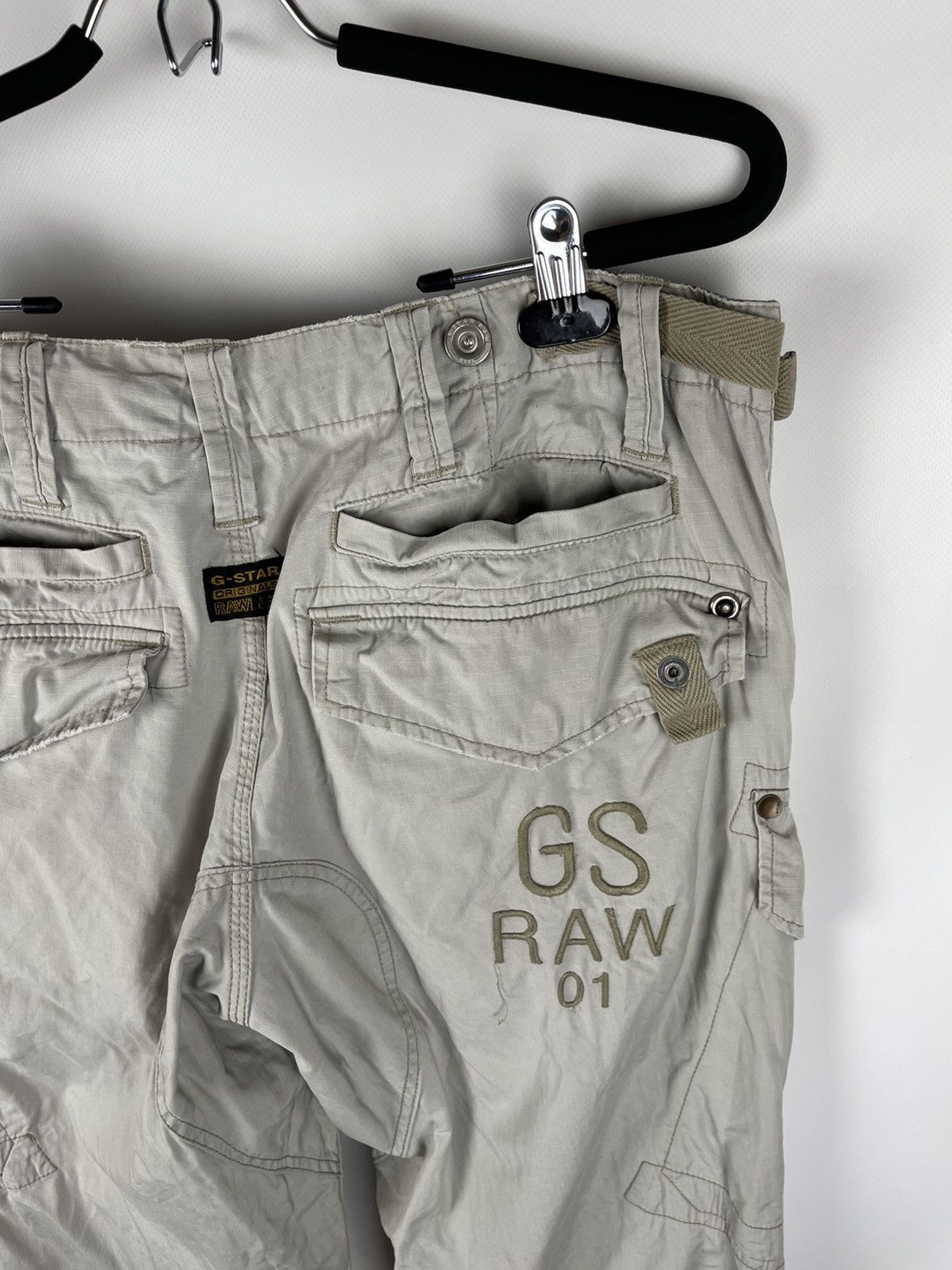 G-Star G-star raw blan navigator cargo pants travis Scott style Size US 34 / EU 50 - 15 Thumbnail
