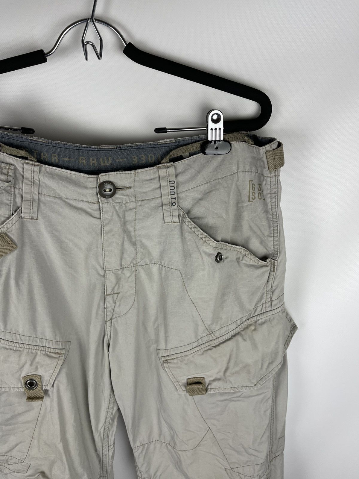 G-Star G-star raw blan navigator cargo pants travis Scott style Size US 34 / EU 50 - 4 Thumbnail