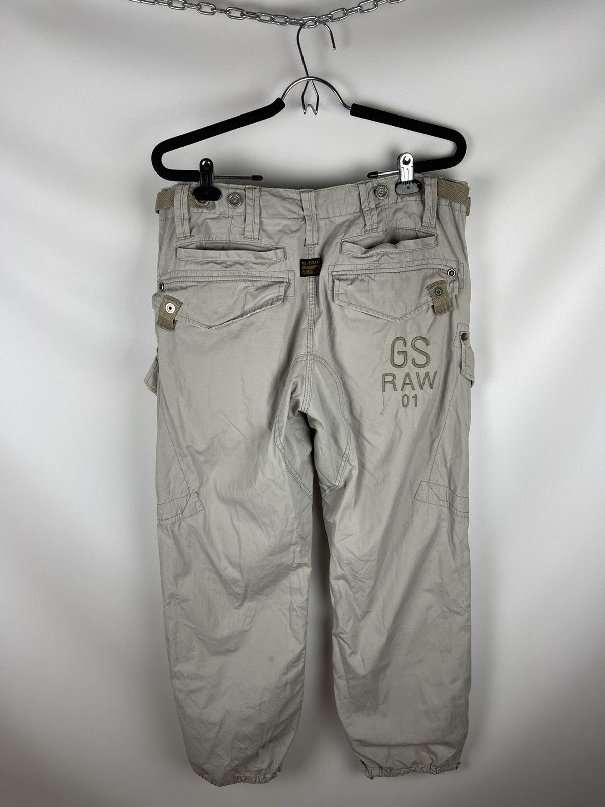 G-Star G-star raw blan navigator cargo pants travis Scott style Size US 34 / EU 50 - 2 Thumbnail