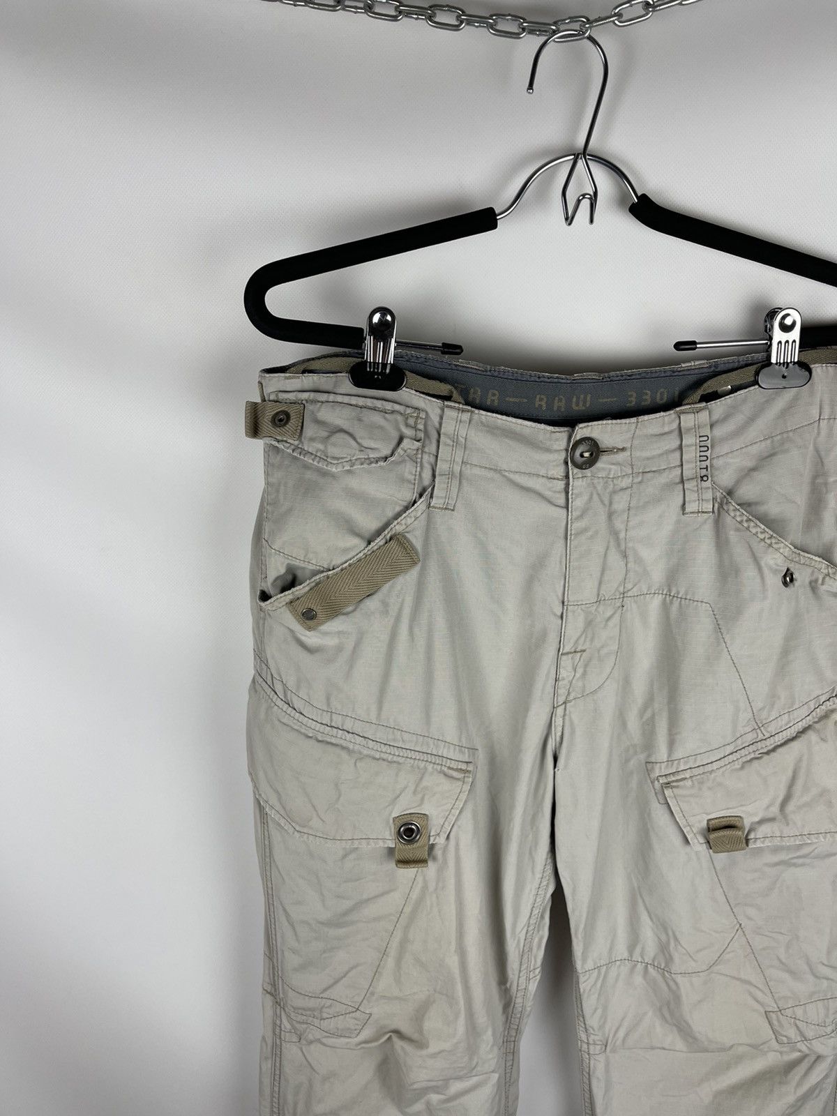 G-Star G-star raw blan navigator cargo pants travis Scott style Size US 34 / EU 50 - 3 Thumbnail