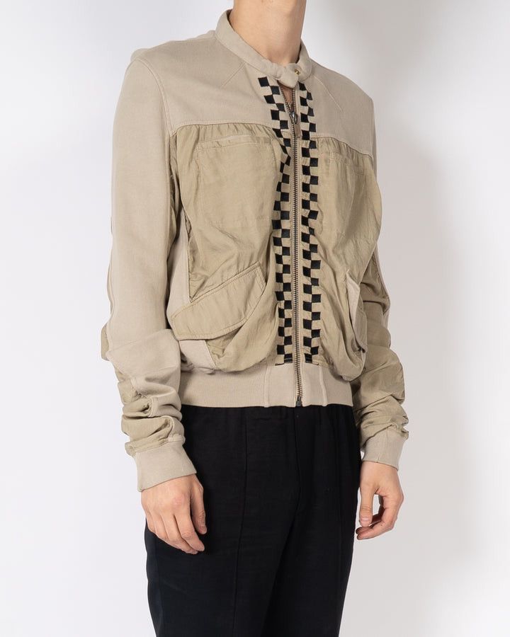 Haider Ackermann FW19 Beige Embroidered Cropped Bomber Size US S / EU 44-46 / 1 - 2 Thumbnail
