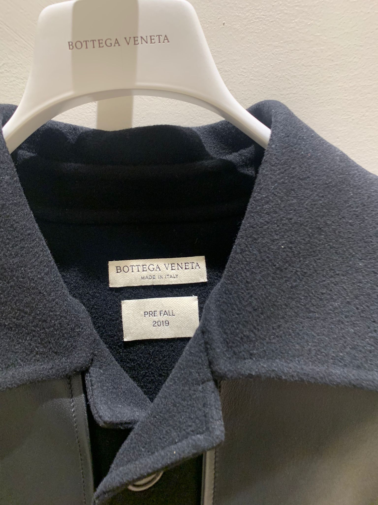 Bottega Veneta Coat in Double Wool & Heavy Nappa in Black Size US M / EU 48-50 / 2 - 4 Thumbnail