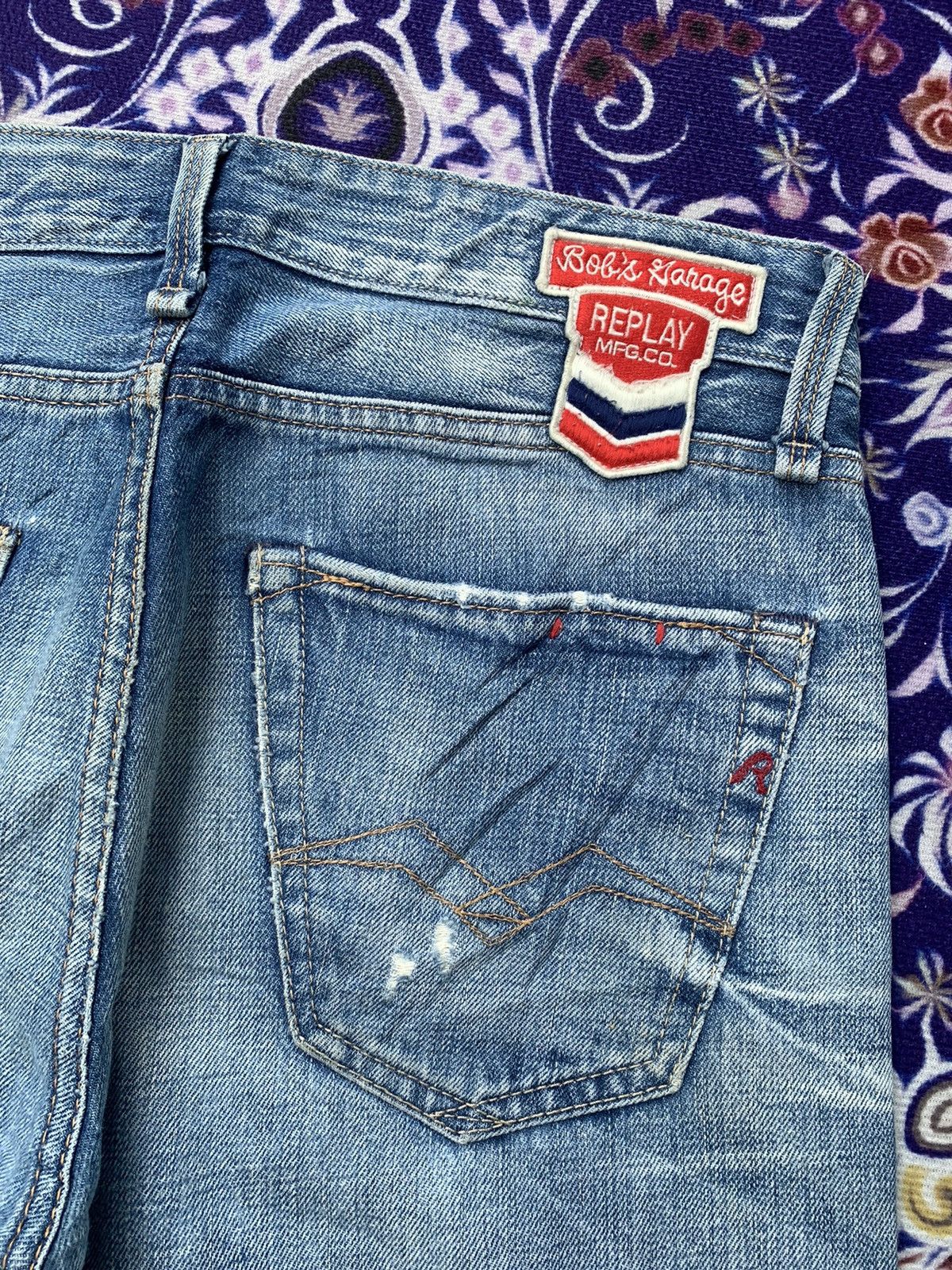 Replay Replay Distressed Denim Size US 33 - 10 Thumbnail