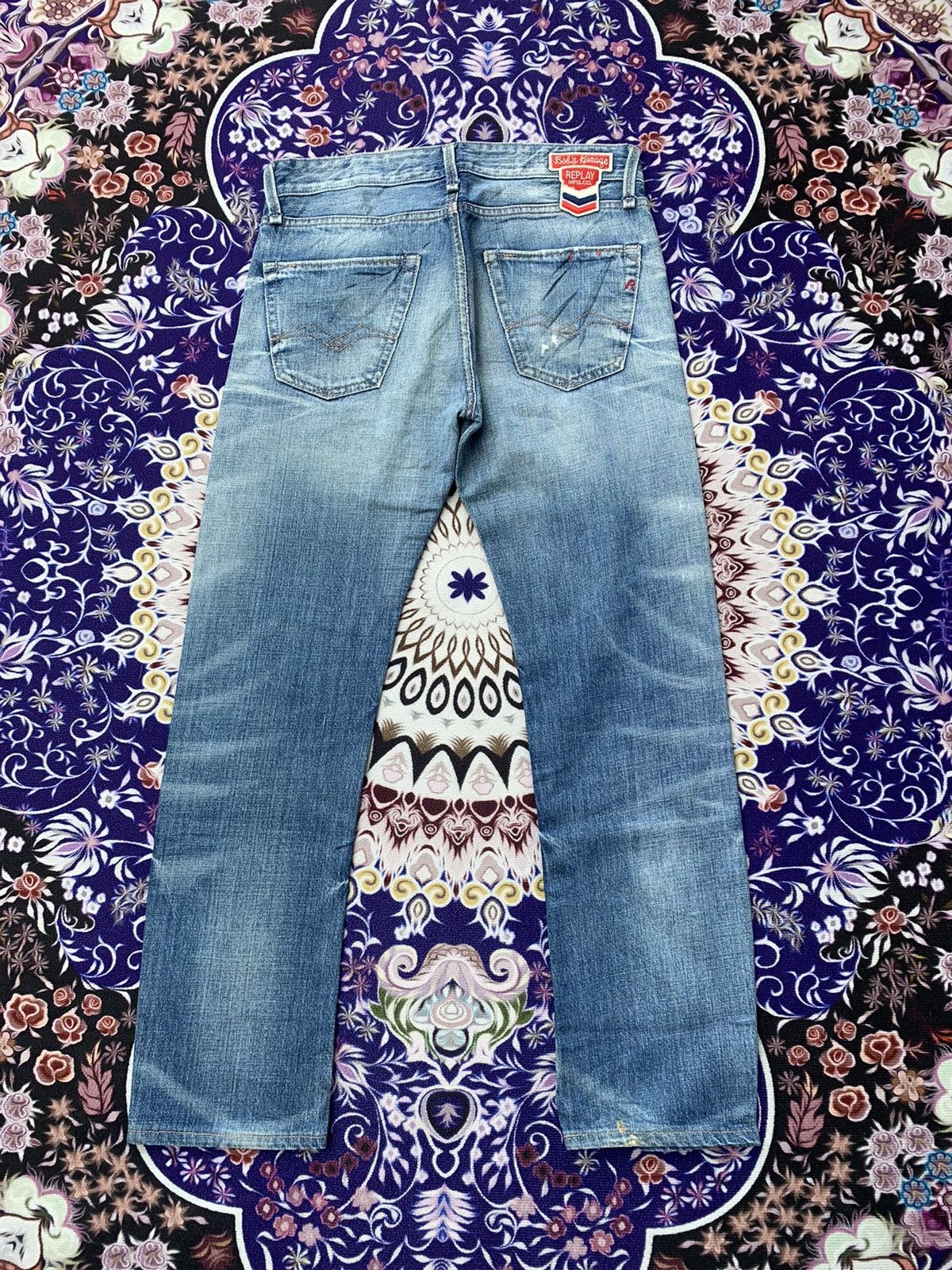 Replay Replay Distressed Denim Size US 33 - 8 Thumbnail