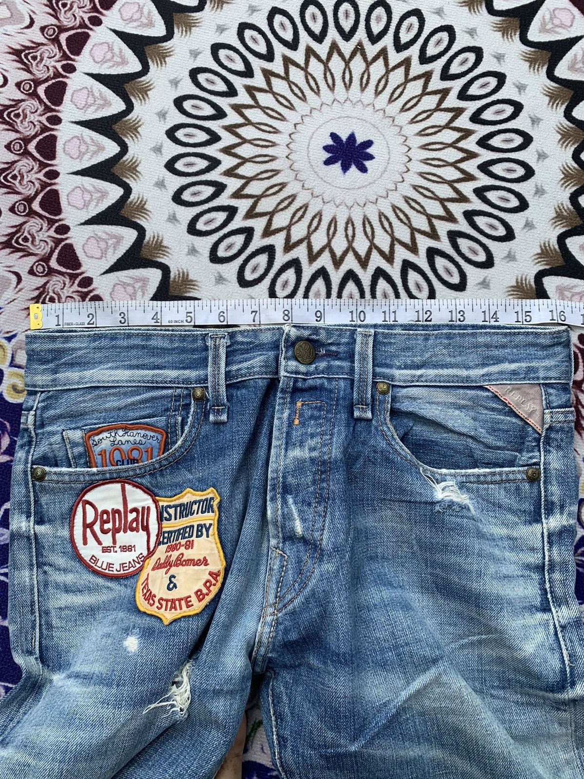 Replay Replay Distressed Denim Size US 33 - 13 Thumbnail