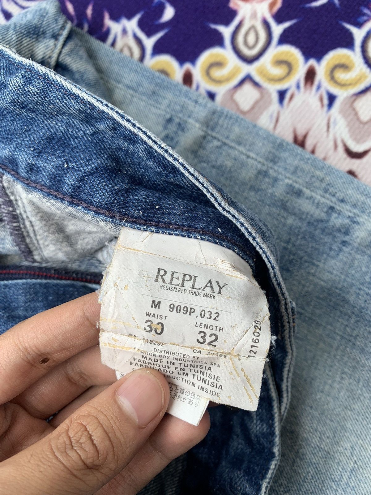 Replay Replay Distressed Denim Size US 33 - 5 Thumbnail