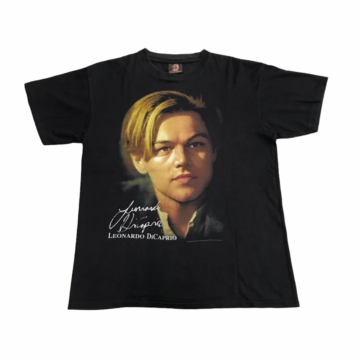 Rockstar Games Vintage True Bootleg 90s LEONARDO DICAPRIO TITANIC Movie Tee Size US L / EU 52-54 / 3 - 1 Thumbnail