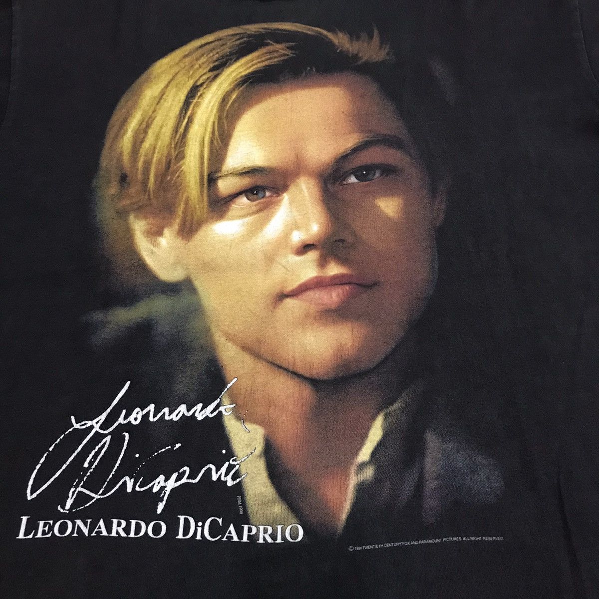 Rockstar Games Vintage True Bootleg 90s LEONARDO DICAPRIO TITANIC Movie Tee Size US L / EU 52-54 / 3 - 4 Thumbnail