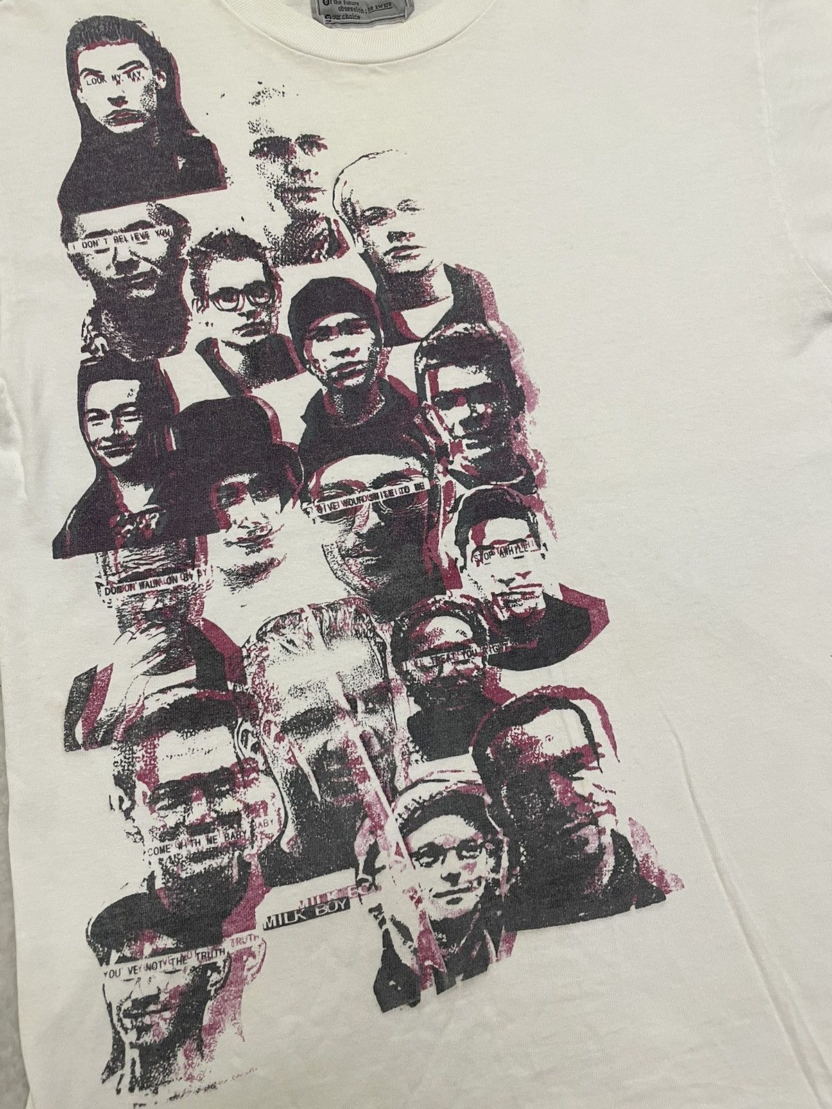 Japanese Brand Vintage 90s Milk Boys Tees Size US M / EU 48-50 / 2 - 5 Thumbnail