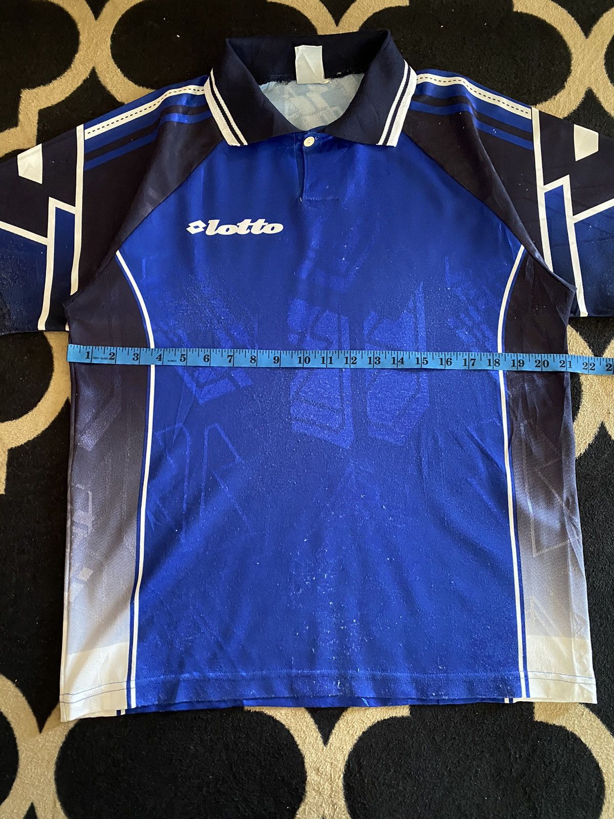 Lotto Sport Vintage Lotto Football Jersey Size US L / EU 52-54 / 3 - 15 Thumbnail