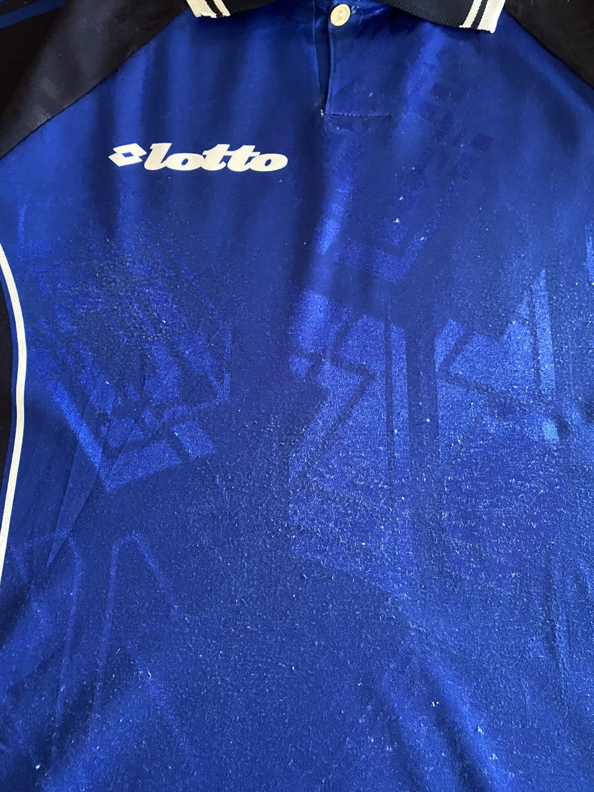 Lotto Sport Vintage Lotto Football Jersey Size US L / EU 52-54 / 3 - 3 Thumbnail