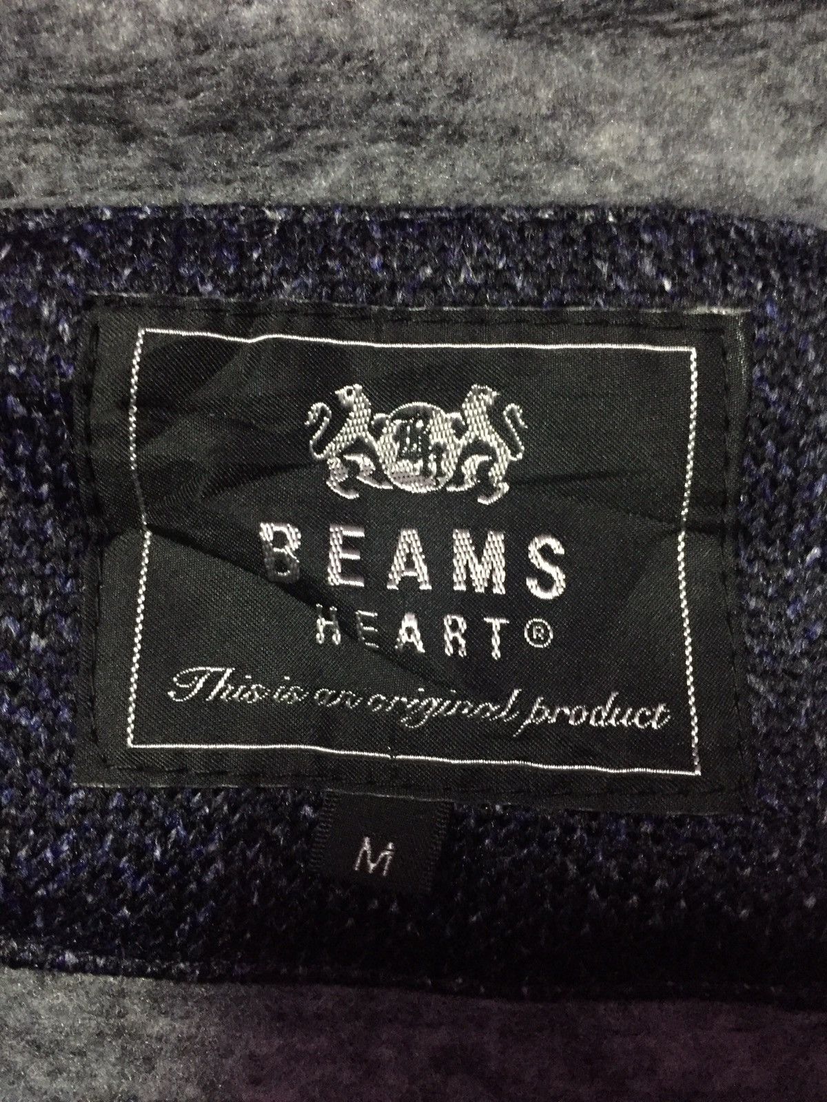 Vintage Beams Heart Hoodies Jackets Size M