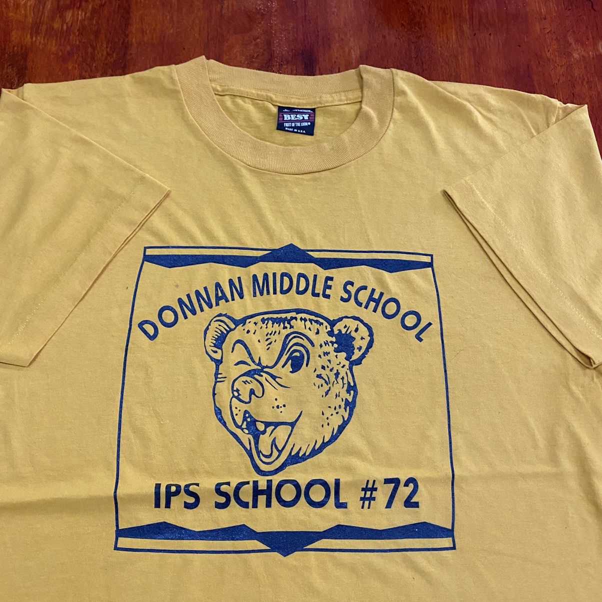 Vintage 1990s Donnan Middle School Size L / US 10 / IT 46 - 1 Thumbnail