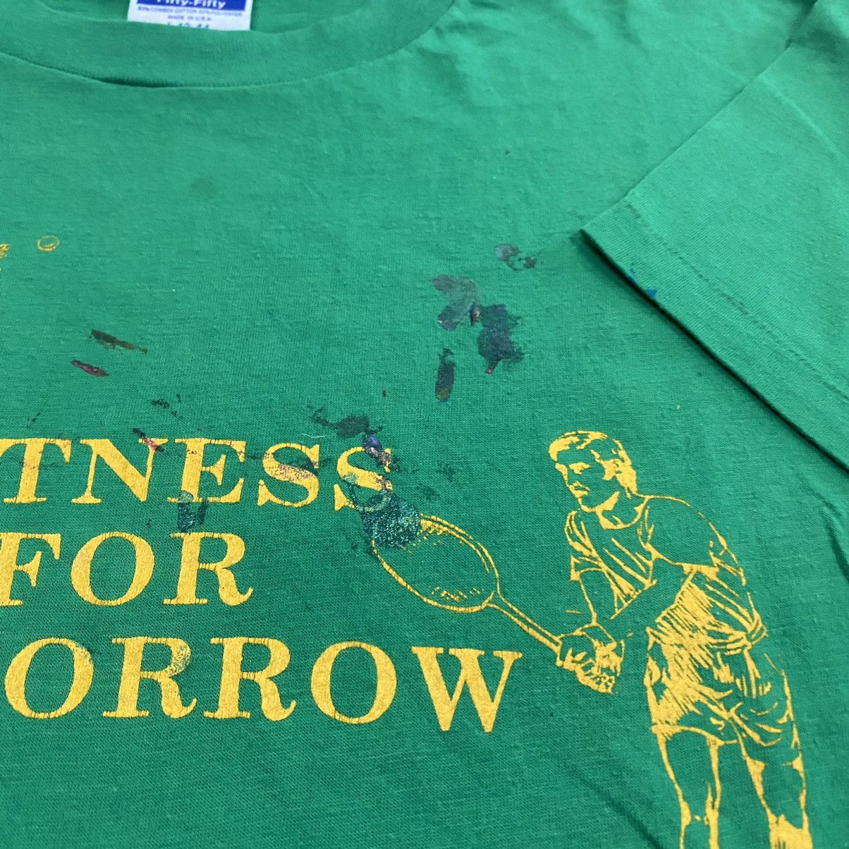 Vintage 1980s Painter Fitness For Tomorrow Size M / US 6-8 / IT 42-44 - 3 Thumbnail