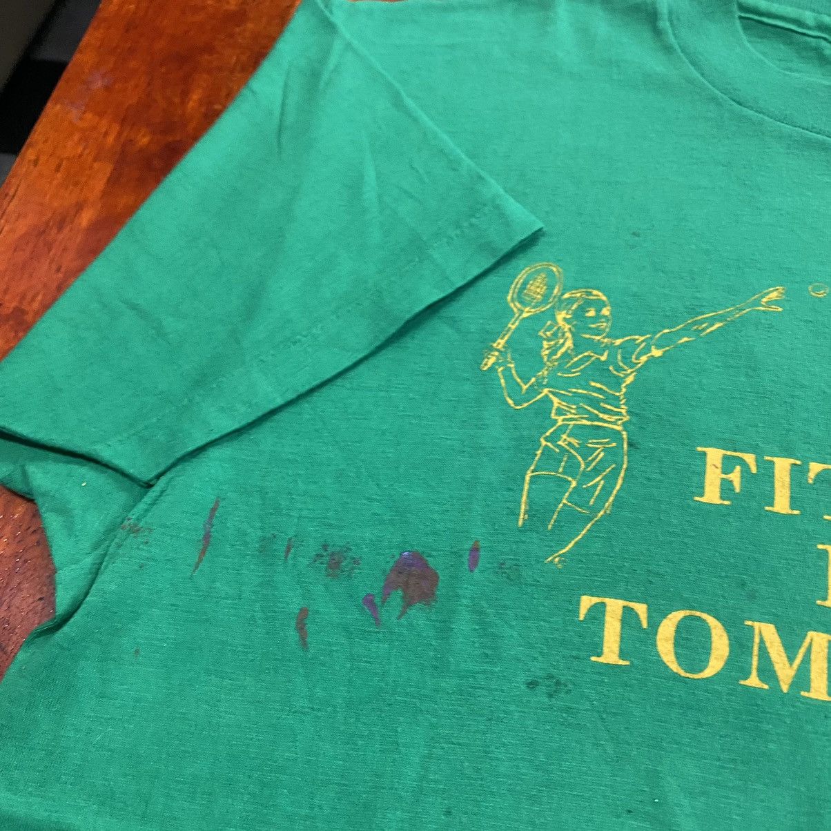 Vintage 1980s Painter Fitness For Tomorrow Size M / US 6-8 / IT 42-44 - 4 Thumbnail