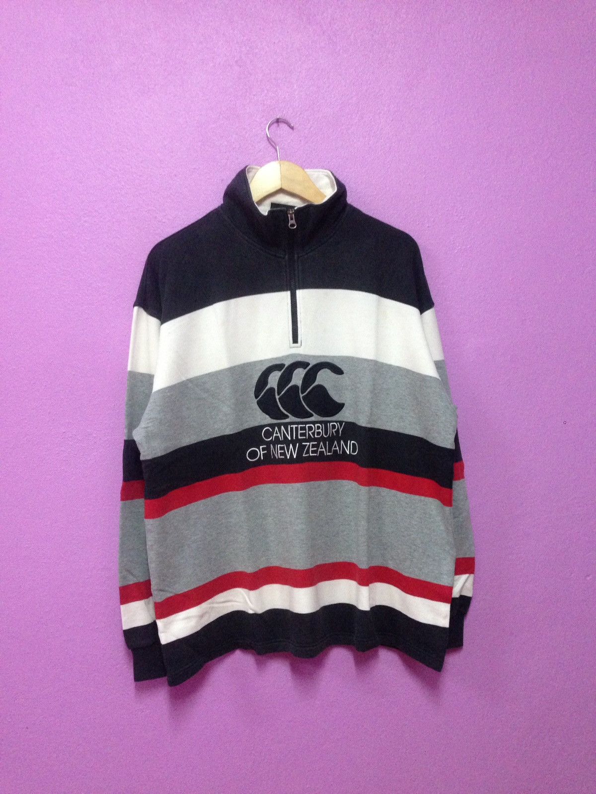 Canterbury of New Zealand Vintage 90's Canterbury Of New Zealand Sweatshirts Size XL Size US XL / EU 56 / 4 - 1 Thumbnail