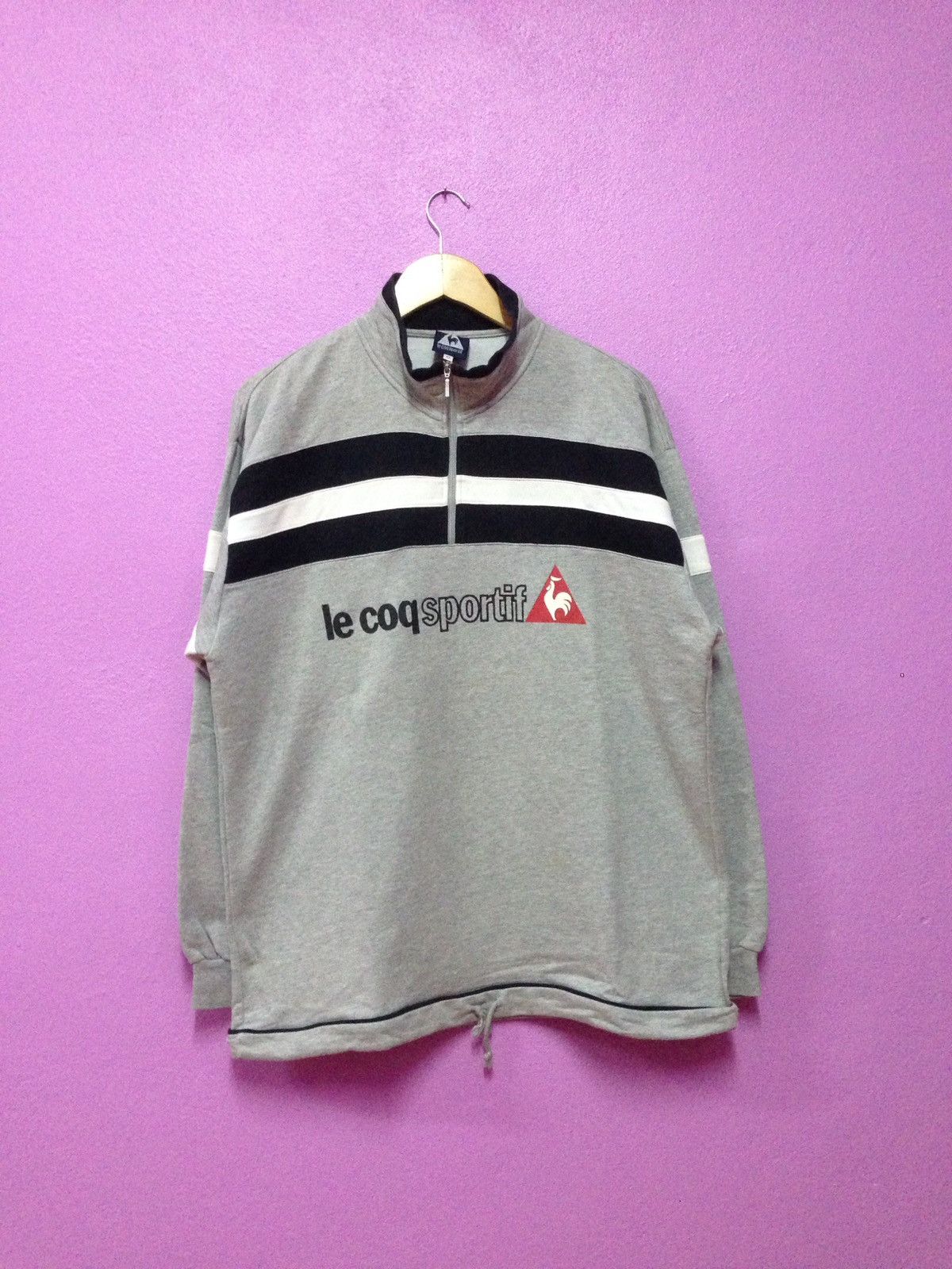 Le Coq Sportif Vintage 90's Le Coq Sportif Sweatshirts Size US L / EU 52-54 / 3 - 1 Thumbnail