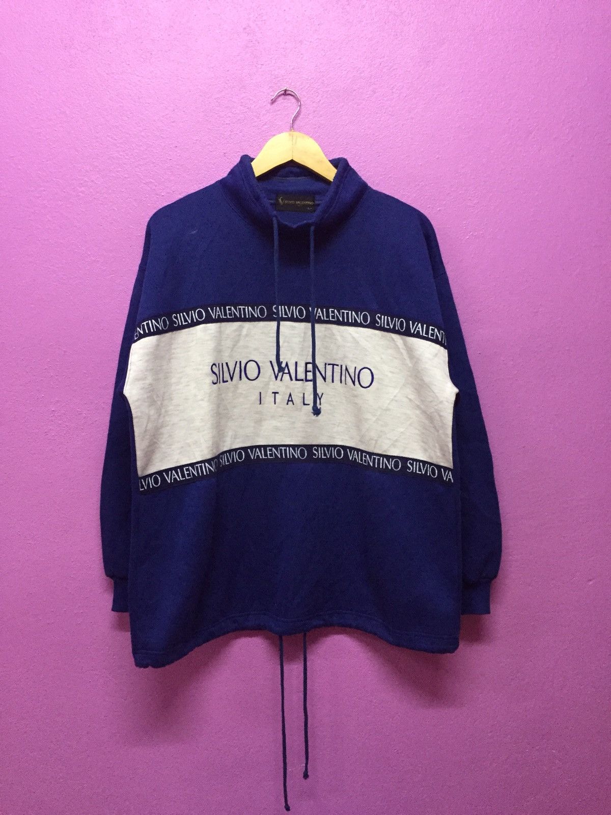 Valentino Vintage 90’s Silvio Valentino Italy Sweatshirts Size L Size US L / EU 52-54 / 3 - 1 Thumbnail
