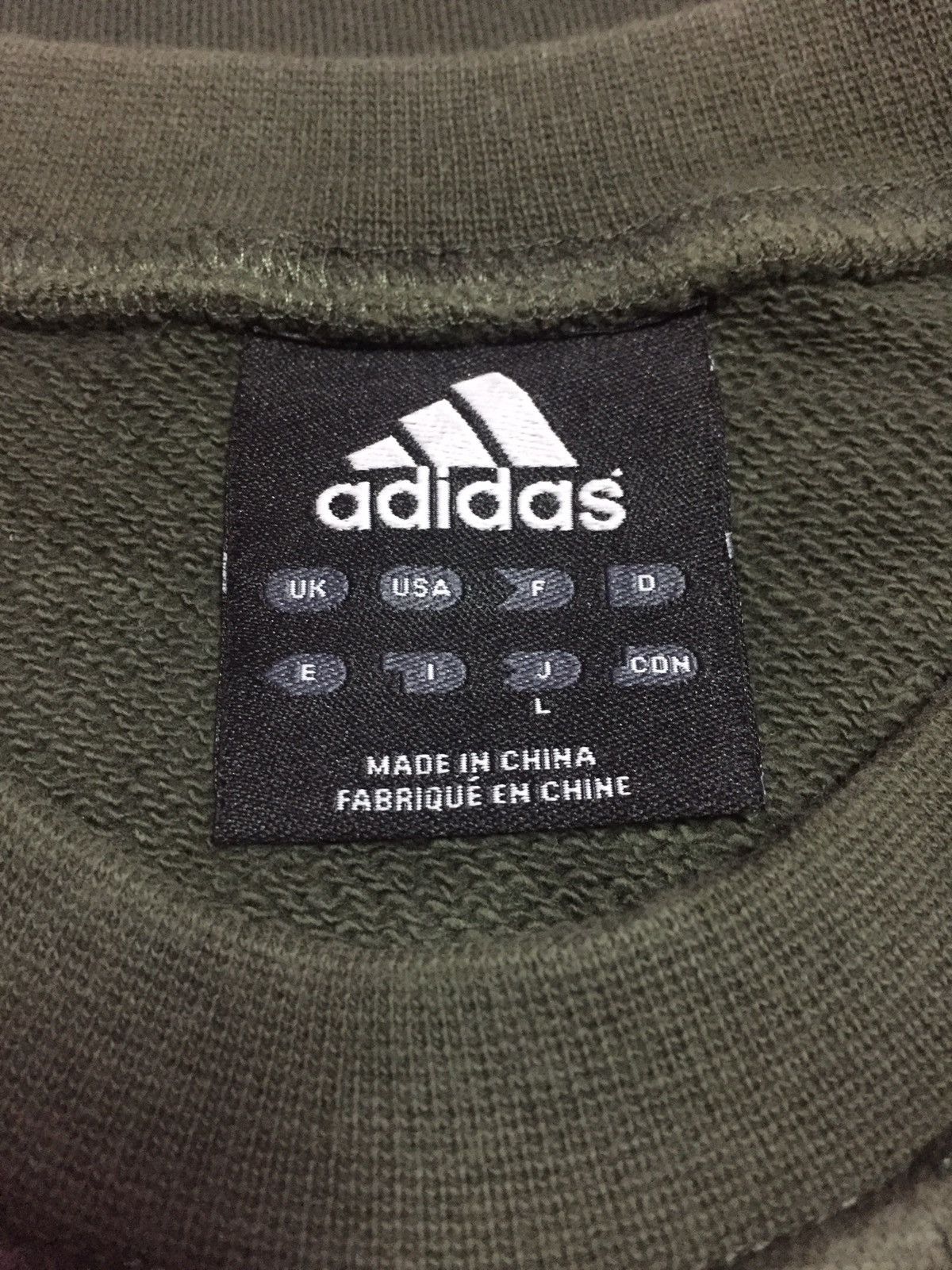 Adidas Vintage 90's Adidas Sweatshirts Size L Size US L / EU 52-54 / 3 - 3 Thumbnail