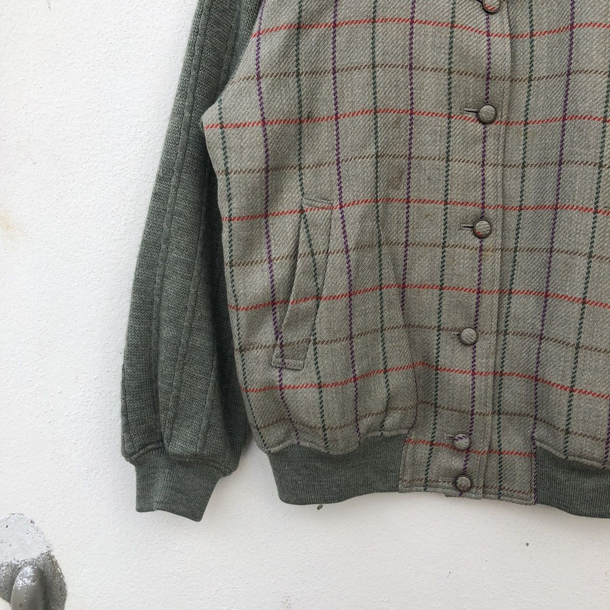 Burberry VINTAGE BURBERRYS JACKET TARTAN DESIGN Size US L / EU 52-54 / 3 - 4 Thumbnail
