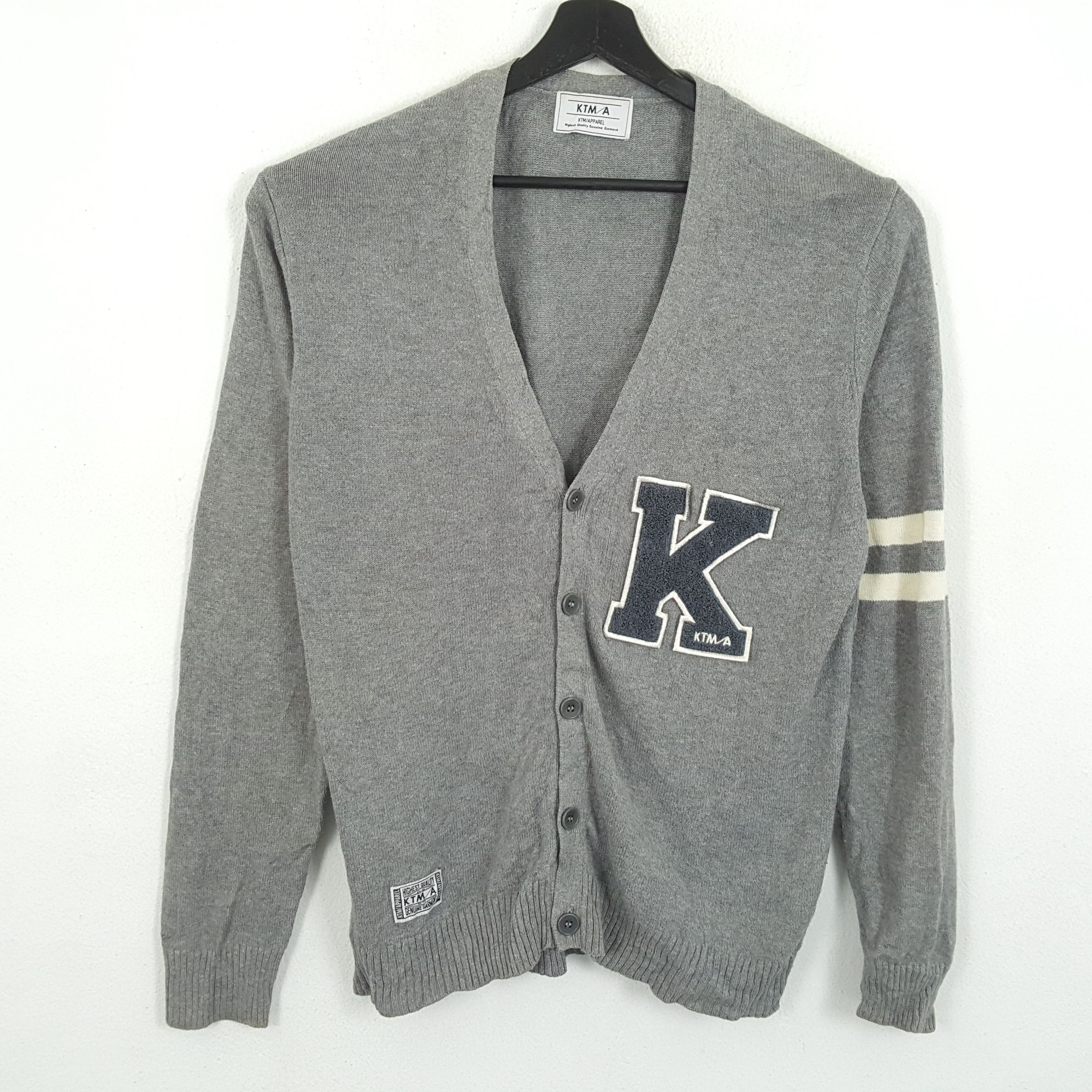 KTM APPAREL Logo Design Cardigan Sweater