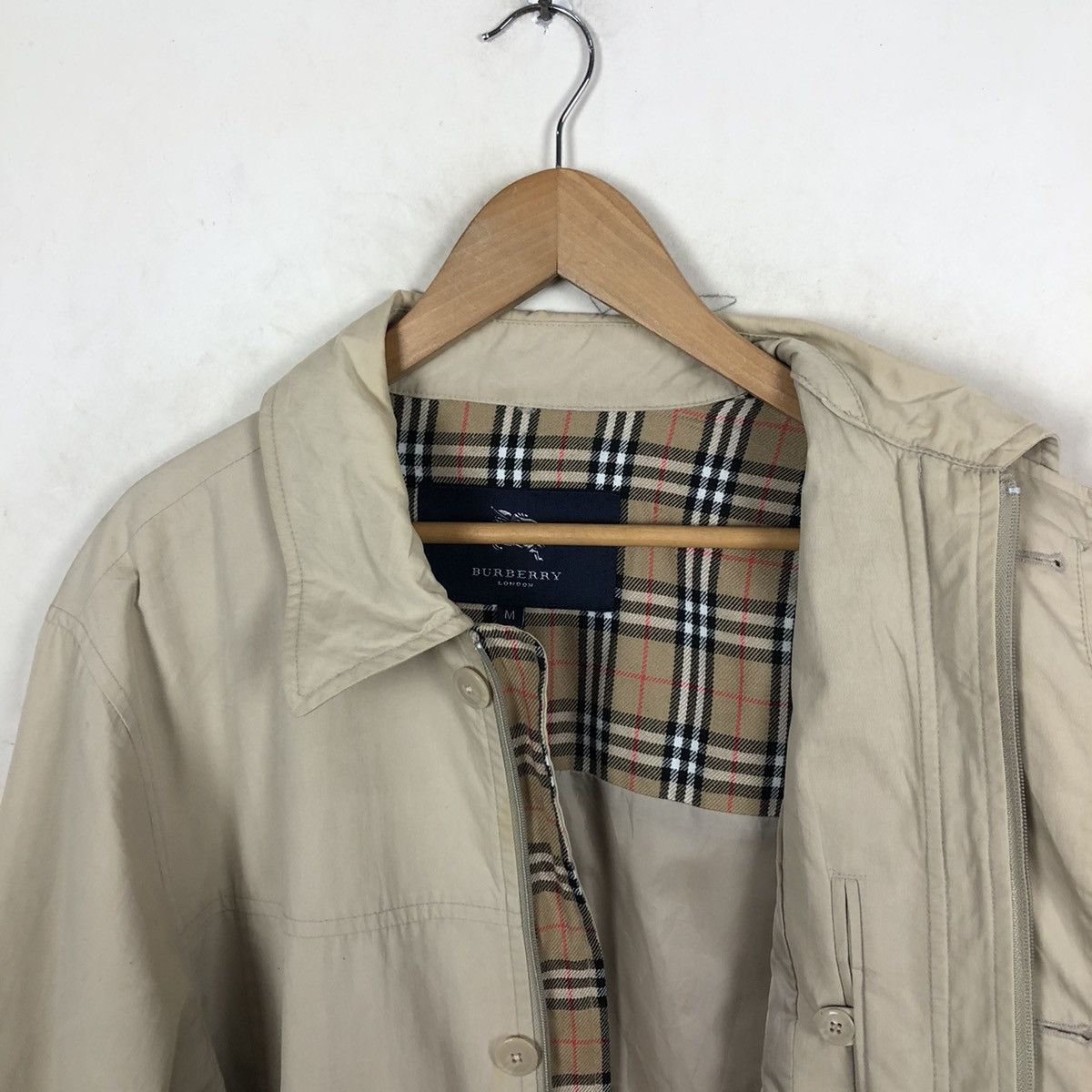 Burberry BURBERRY LONDON NOVA CHECKED JACKET Size US M / EU 48-50 / 2 - 9 Thumbnail