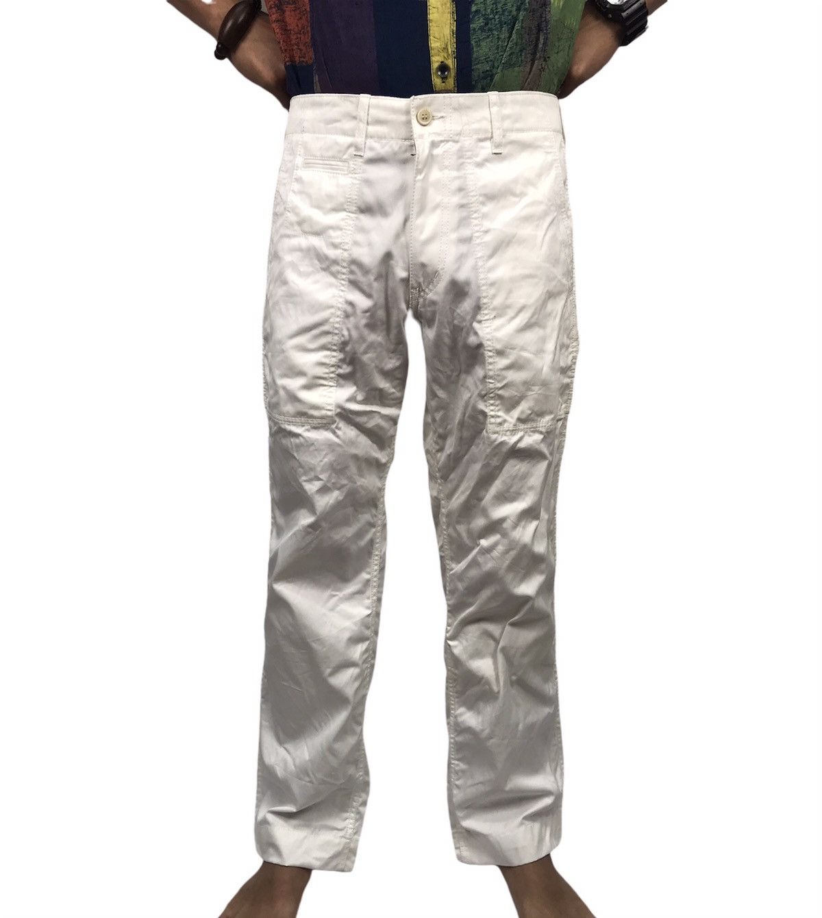 Comme des Garcons × Comme des Garcons Homme Plus × Japanese Brand 🔥BEST OFFER🔥Comme des garçons homme casual pant Size US 30 / EU 46 - 1 Thumbnail