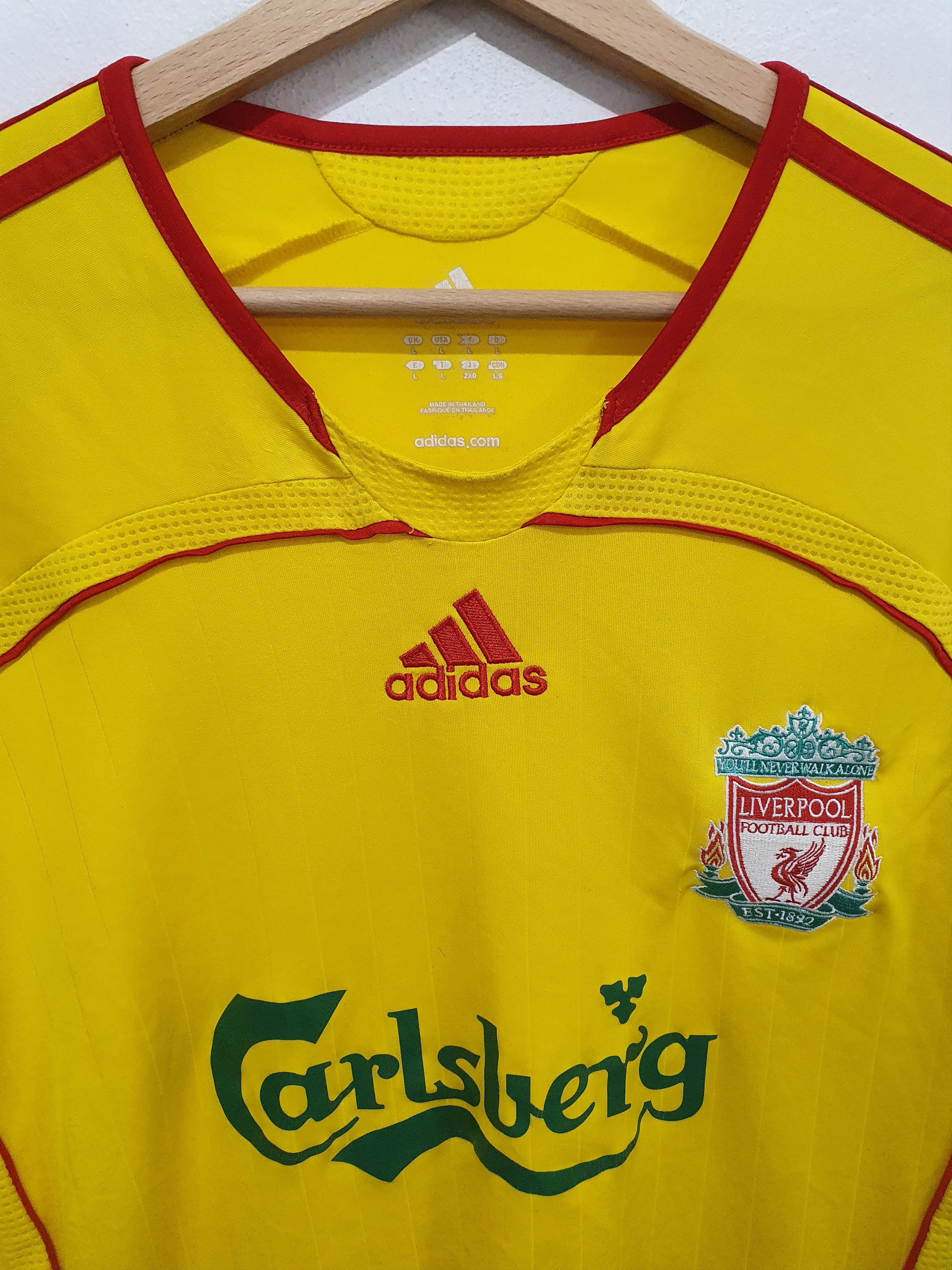 ADIDAS LIVERPOOL FC SIZE L 2006 JERSEY LONGSLEEVE soccer