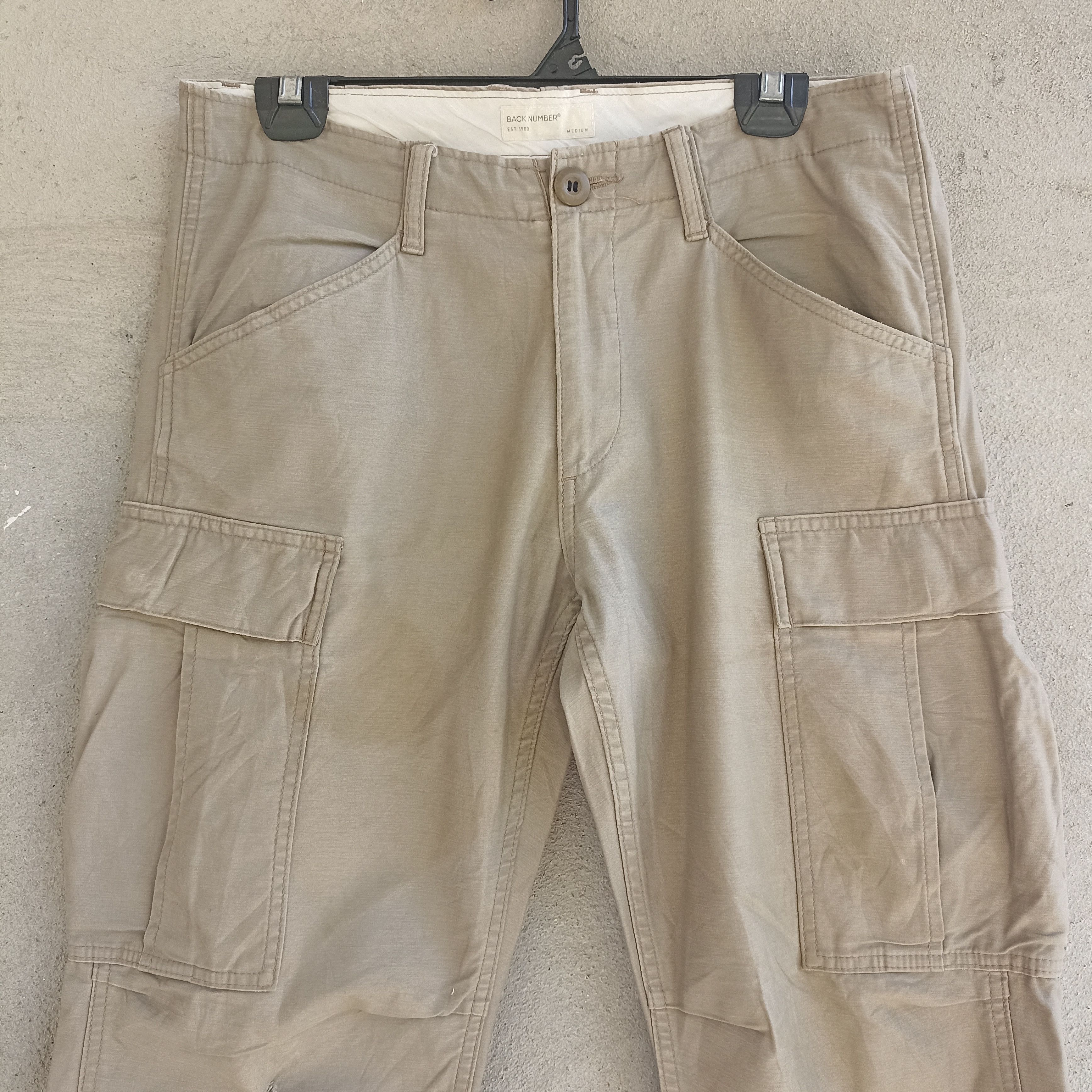Japanese Brand Back Number Multipocket Cargopant Size US 31 - 2 Thumbnail