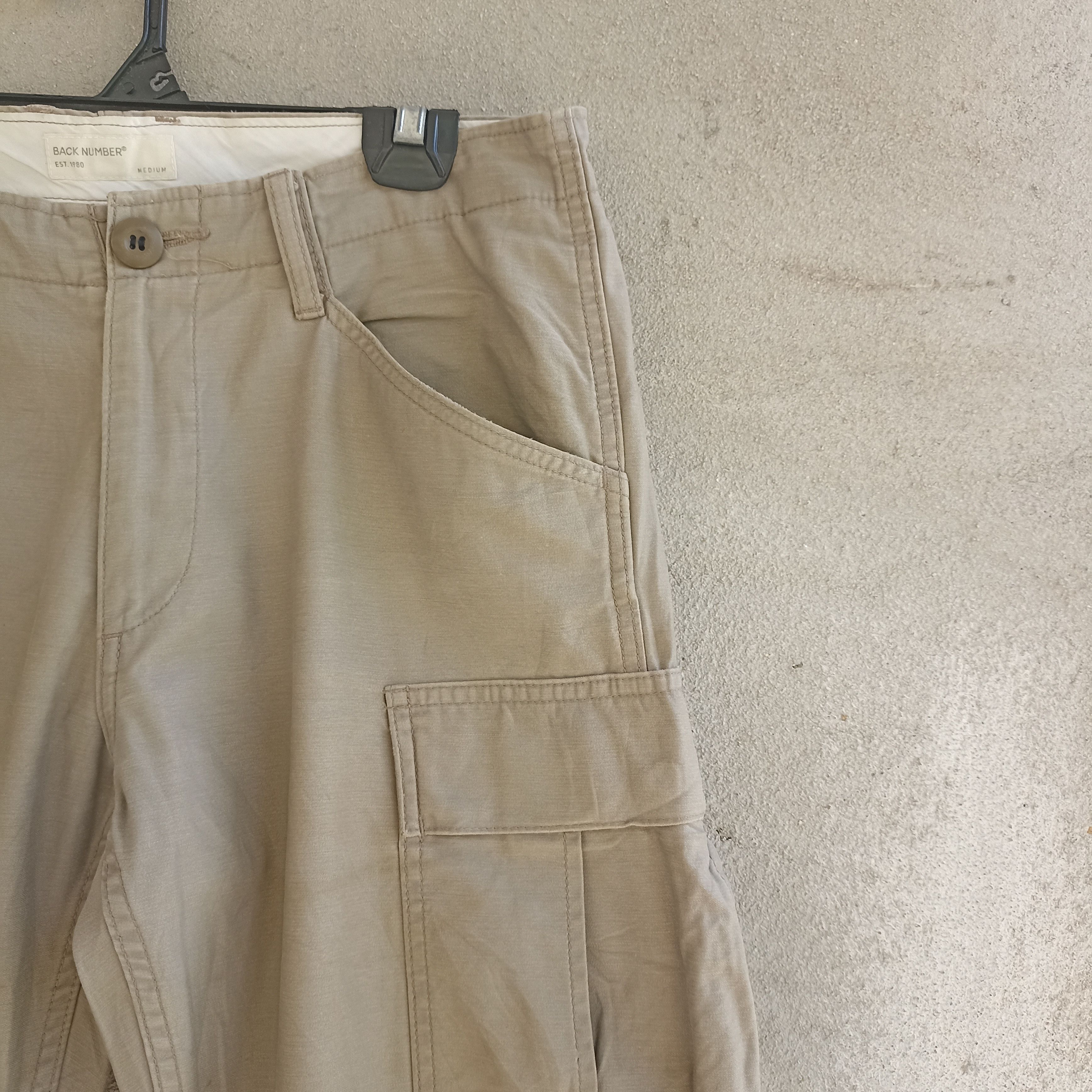 Japanese Brand Back Number Multipocket Cargopant Size US 31 - 8 Thumbnail