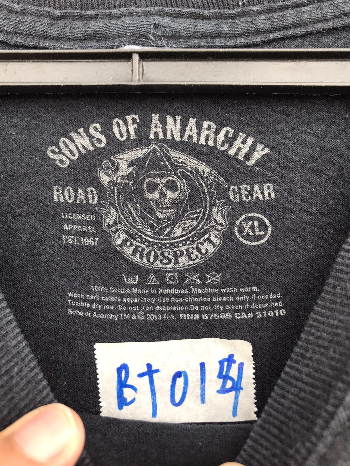 Vintage Sons of Anarchy 2013 Tees Size US XL / EU 56 / 4 - 3 Thumbnail