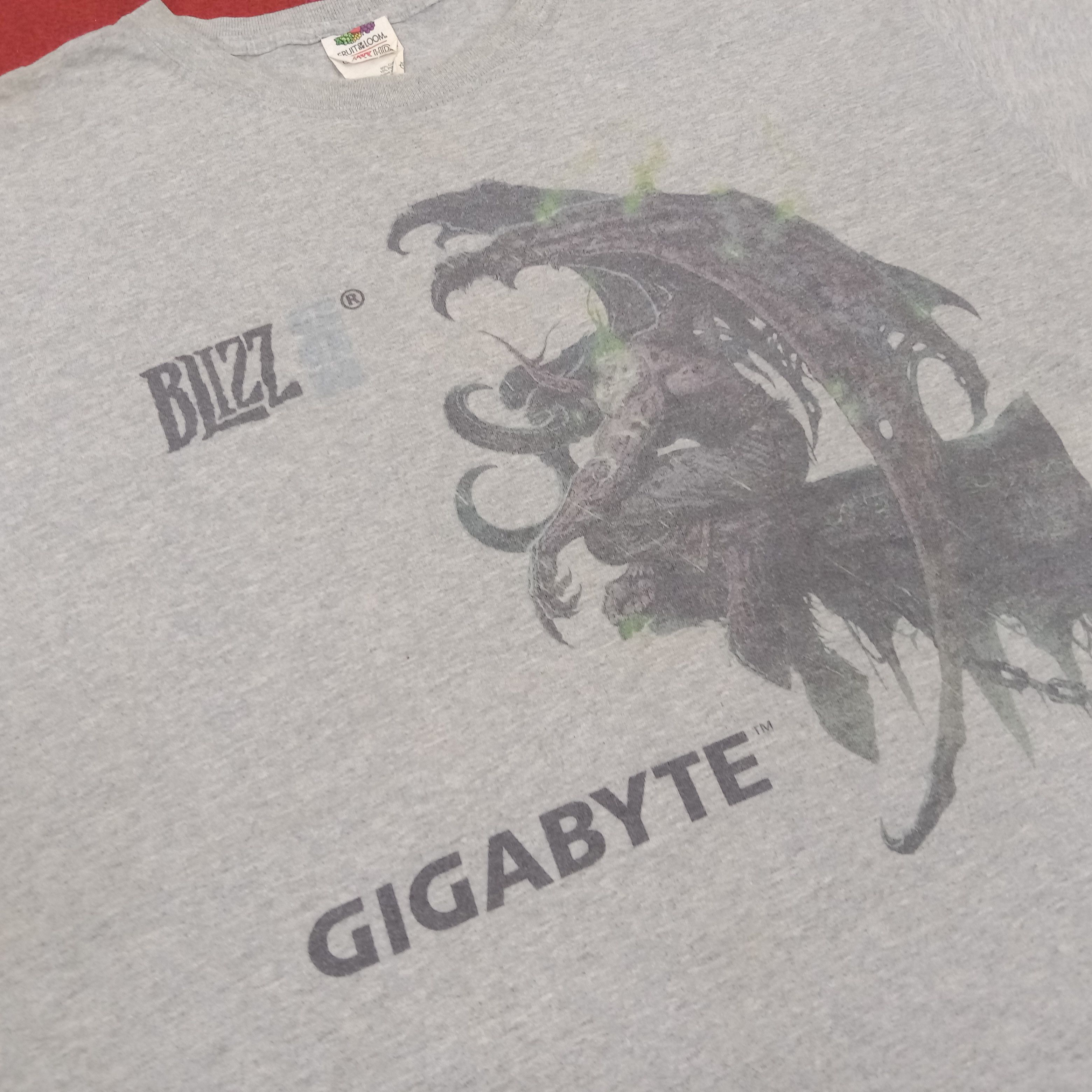 Playstation × The Game × Vintage Blizzcon Gigabyte Video Games Vintage Tshirt Size US L / EU 52-54 / 3 - 2 Thumbnail