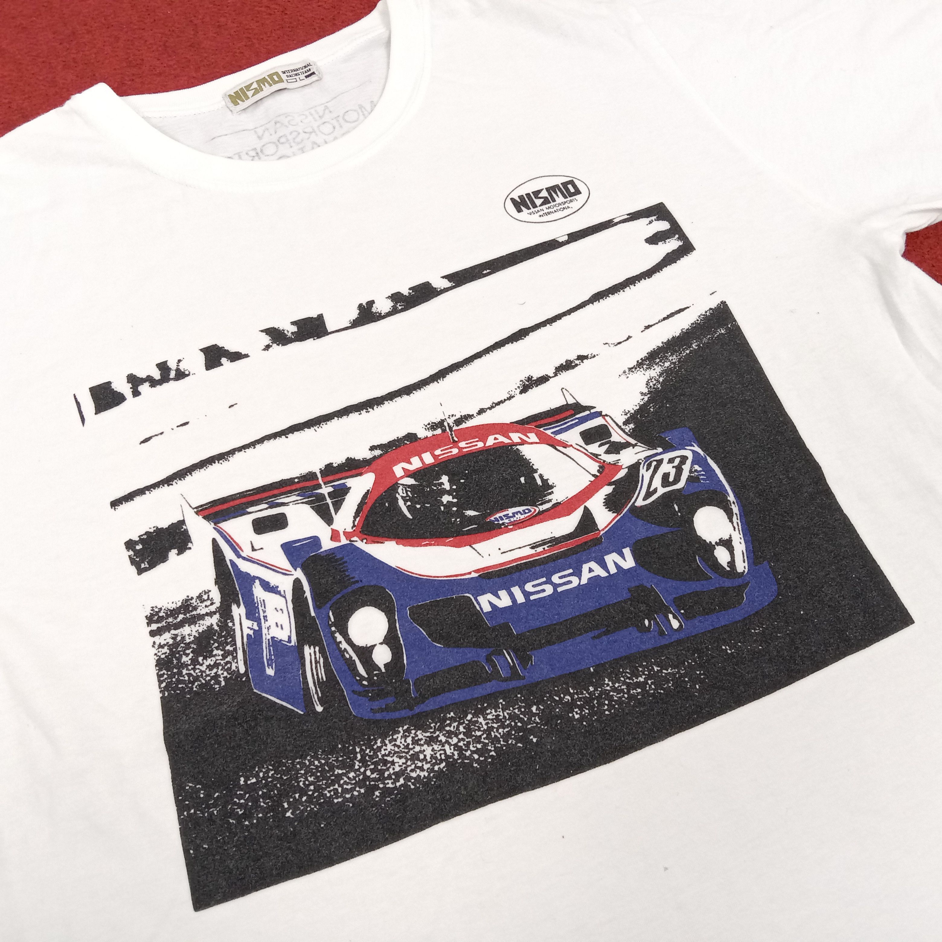 Japanese Brand × Vintage Nismo Nissan Motorsports International Vintage Tshirt Size US M / EU 48-50 / 2 - 2 Thumbnail