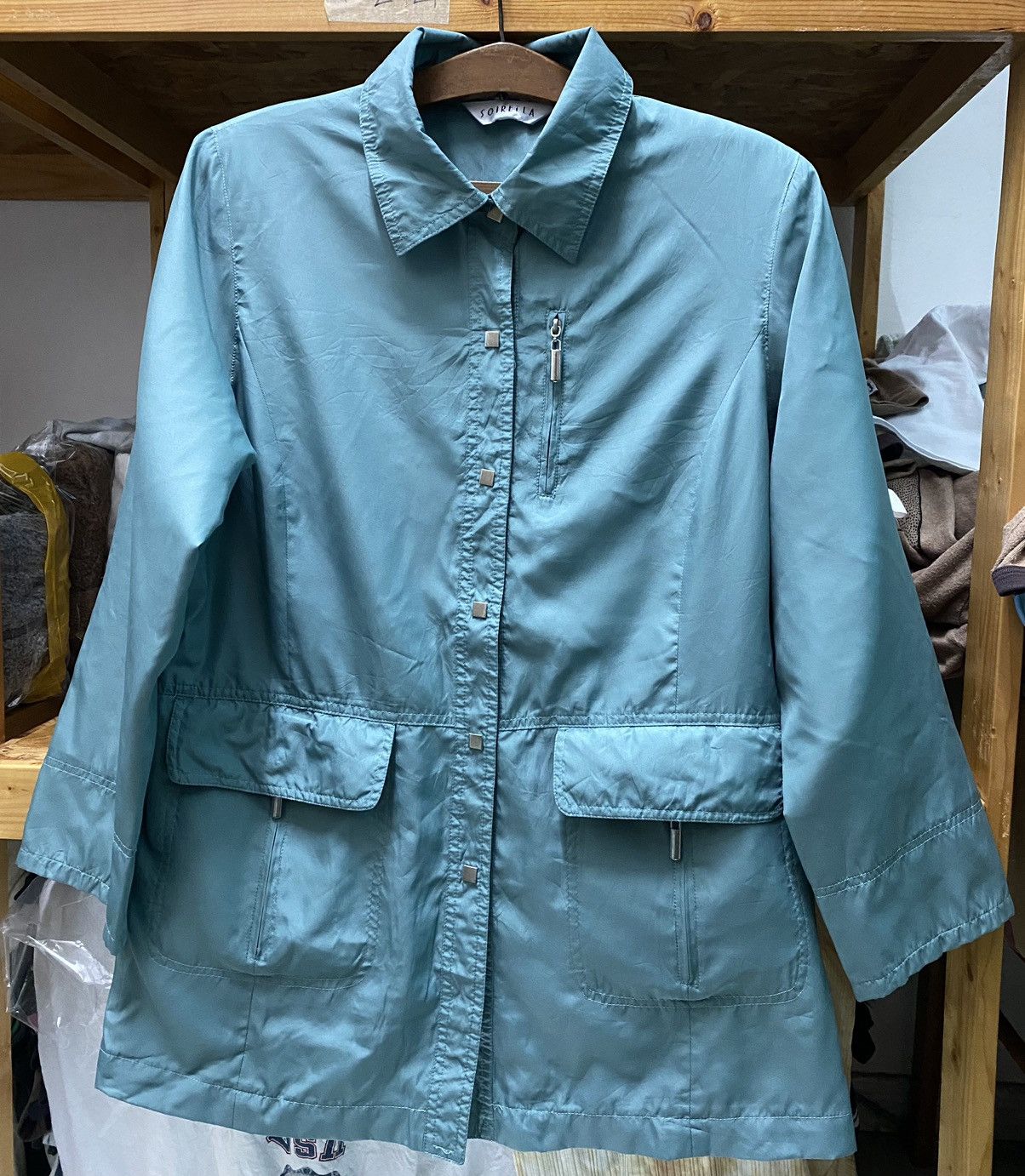 Japanese Brand SOIRELLA BLOUSES Size L / US 10 / IT 46 - 1 Thumbnail