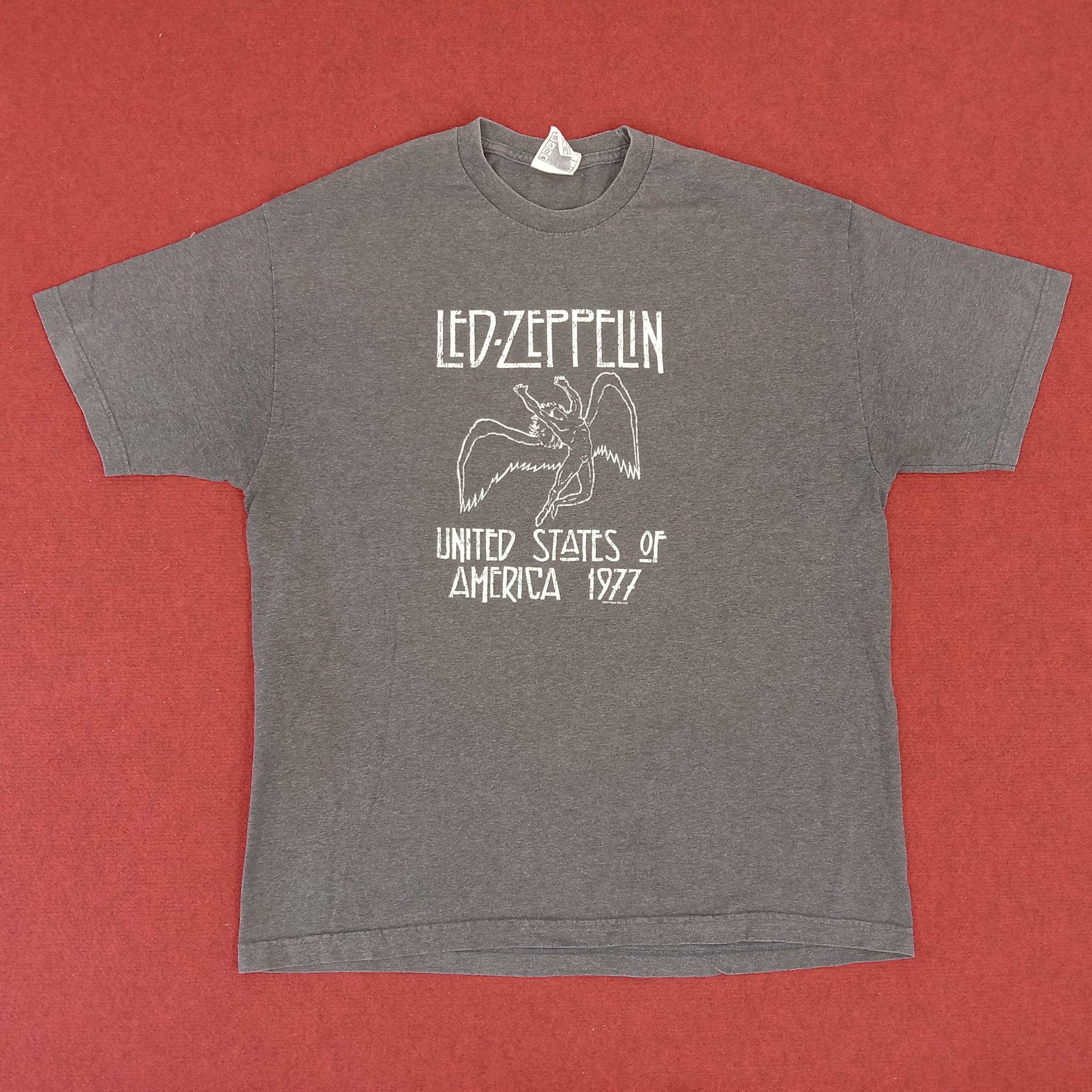 Led Zeppelin Rock Band Music Streetwear Vintage Tshirt