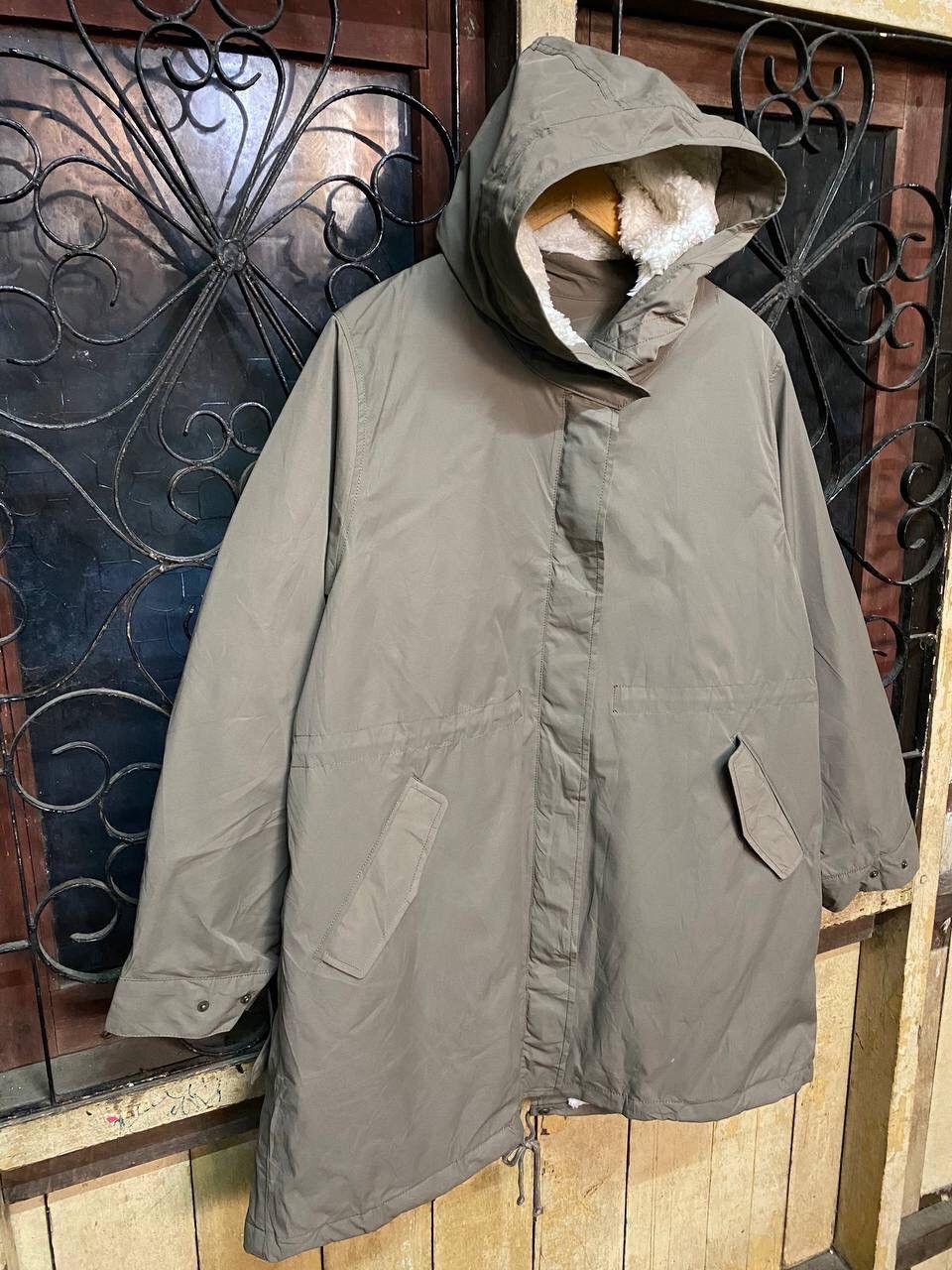 Japanese Brand TOPVALU FUR FISHTAIL PARKA JACKET Size US M / EU 48-50 / 2 - 4 Thumbnail