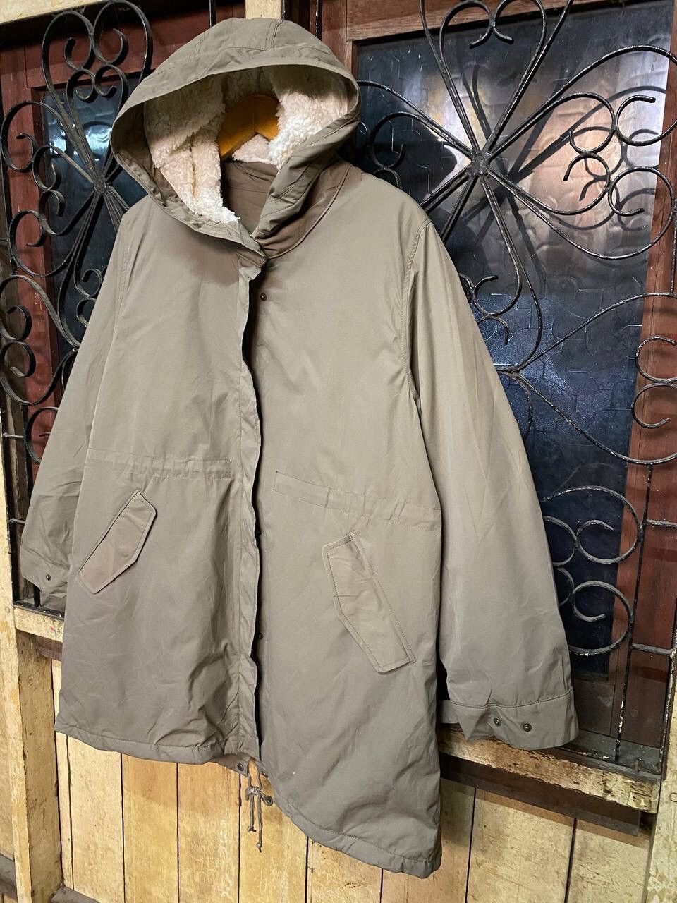 Japanese Brand TOPVALU FUR FISHTAIL PARKA JACKET Size US M / EU 48-50 / 2 - 5 Thumbnail