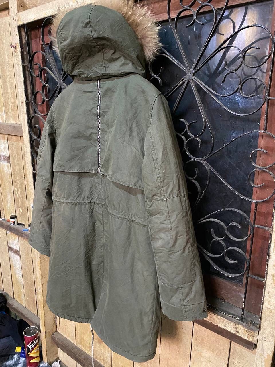 Japanese Brand NuovoBEAT Fur Fishtail Parka Jacket Size US L / EU 52-54 / 3 - 6 Thumbnail