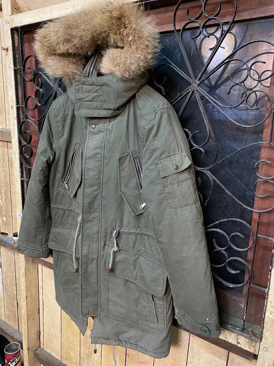 Japanese Brand NuovoBEAT Fur Fishtail Parka Jacket Size US L / EU 52-54 / 3 - 3 Thumbnail