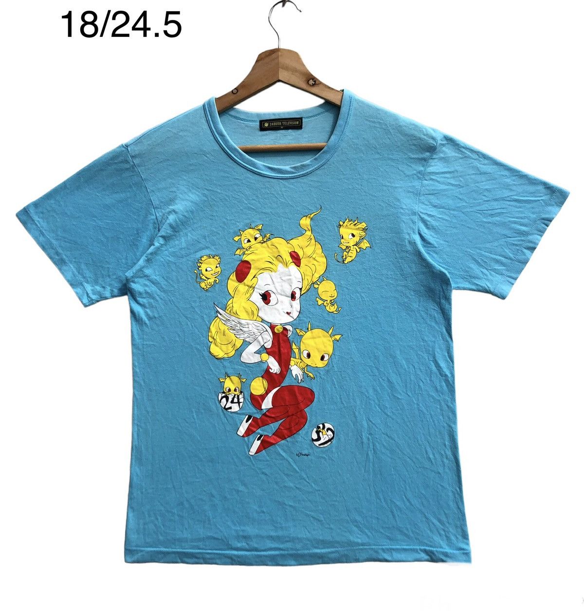 Takashi Murakami RARE🔥 24 Hour Television Anime Size US M / EU 48-50 / 2 - 1 Thumbnail
