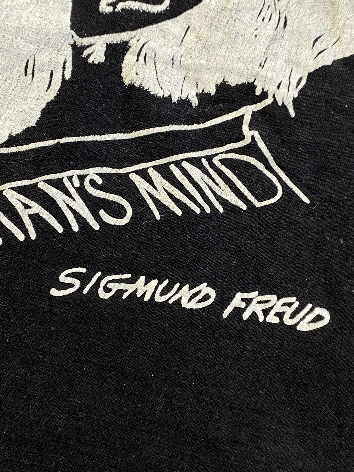 Vintage Vintage 90’s Sigmund Freud single stitch t-shirt Size US M / EU 48-50 / 2 - 4 Thumbnail